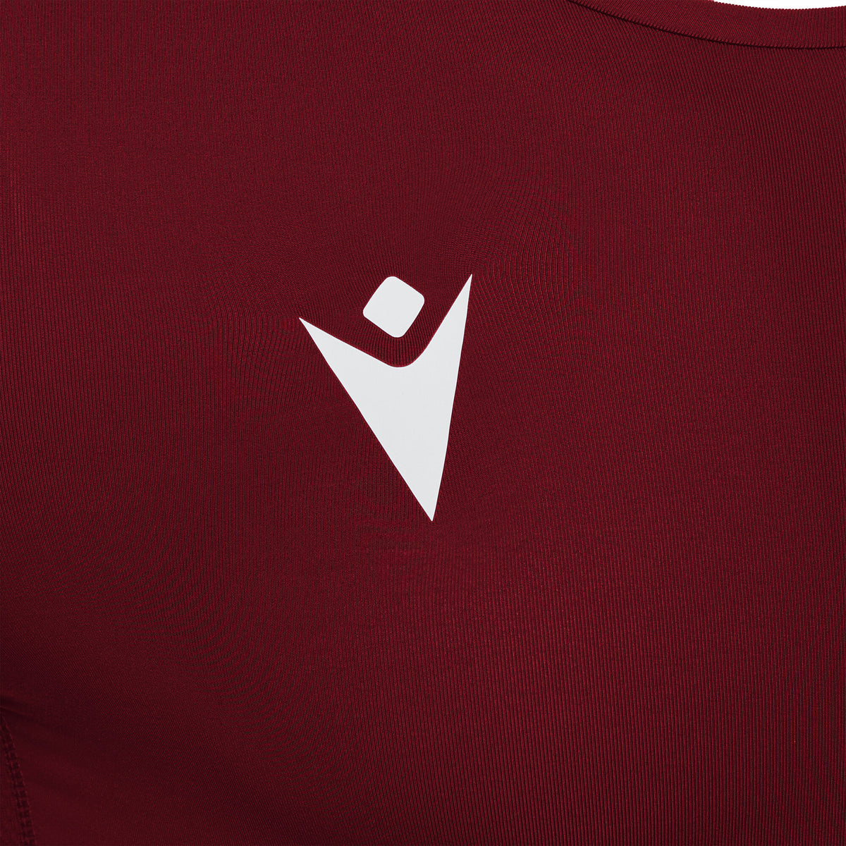 Macron Holly Long Sleeve Base Layer Top - Cardinal