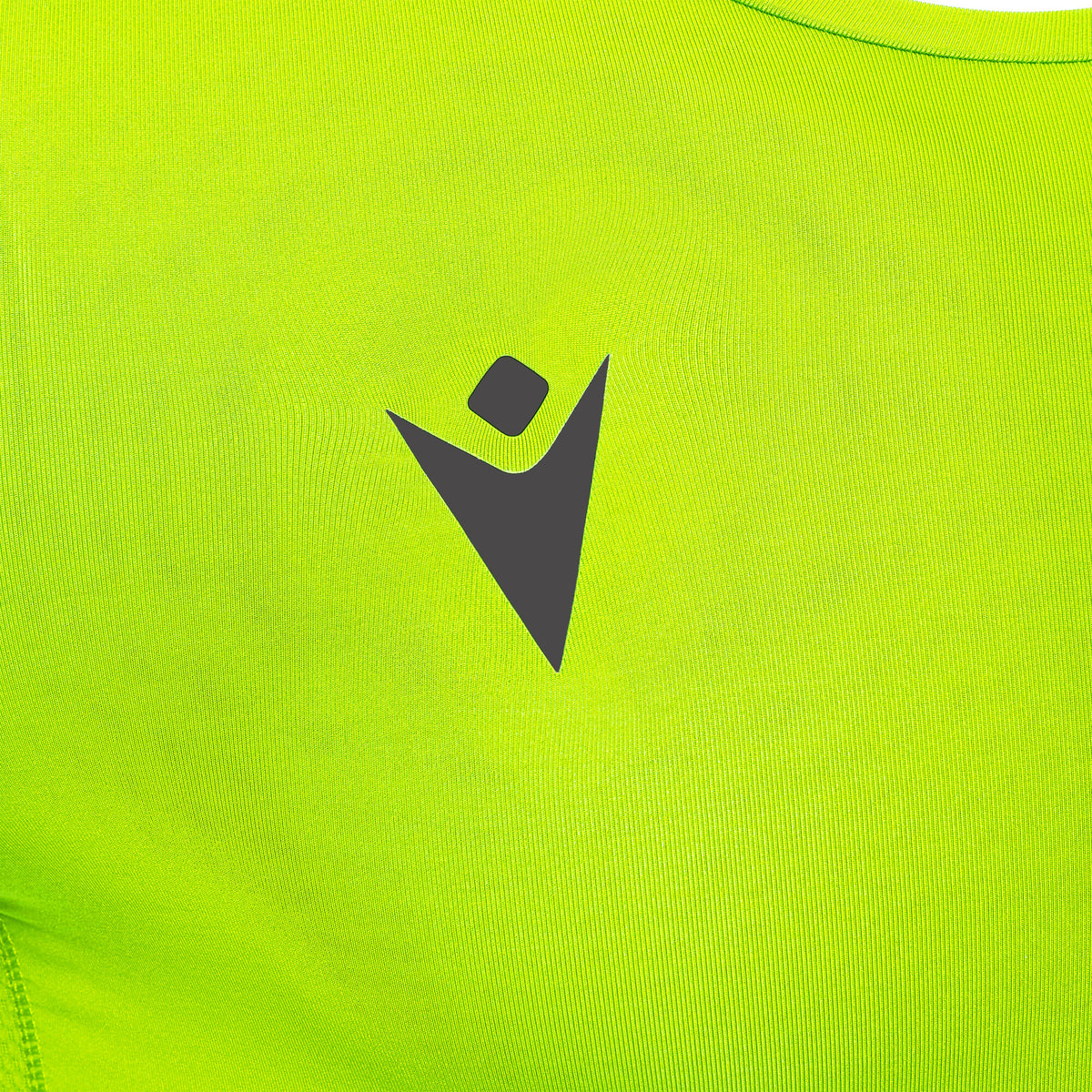 Macron Holly Long Sleeve Base Layer Top - Neon Yellow