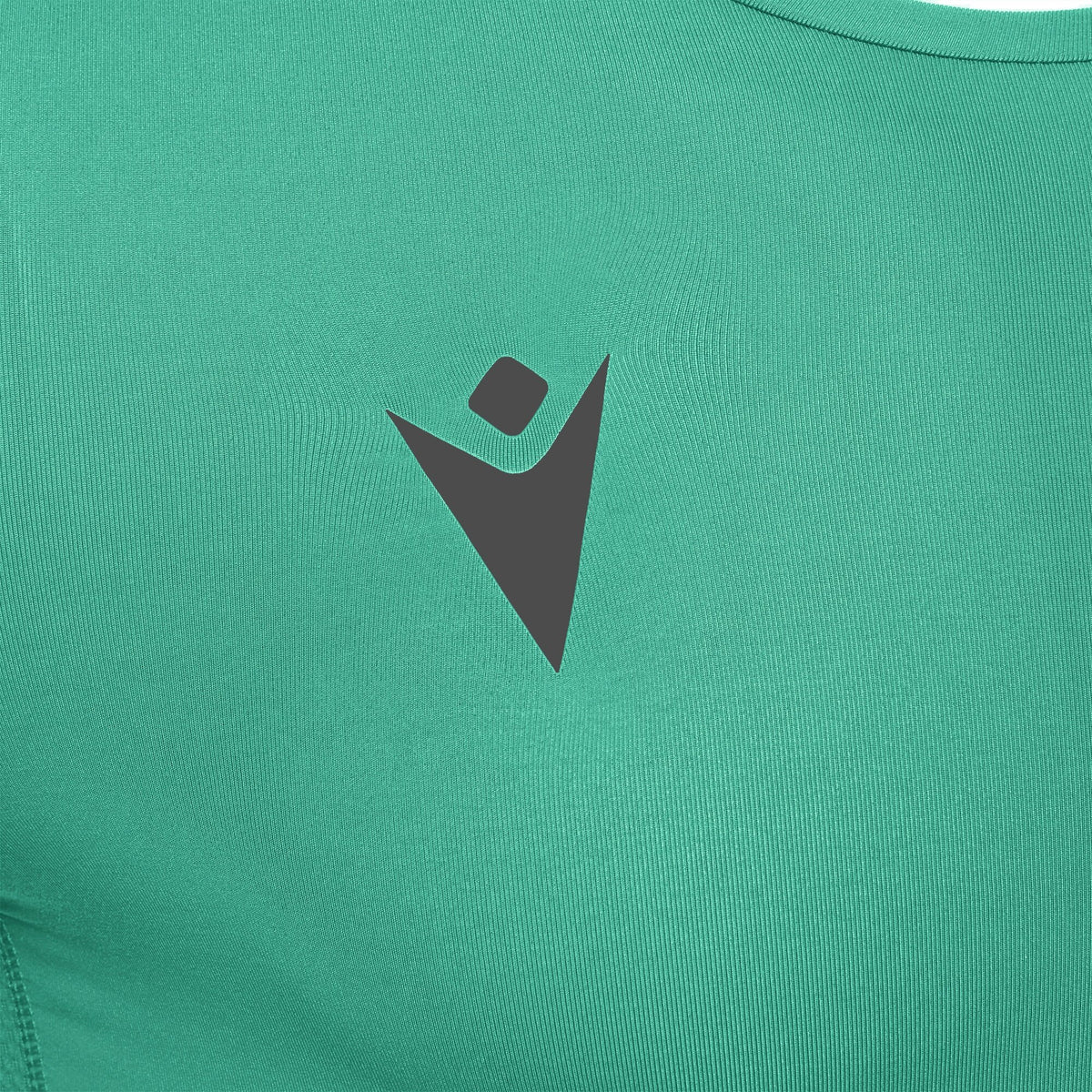 Macron Holly Long Sleeve Base Layer Top - Turquoise