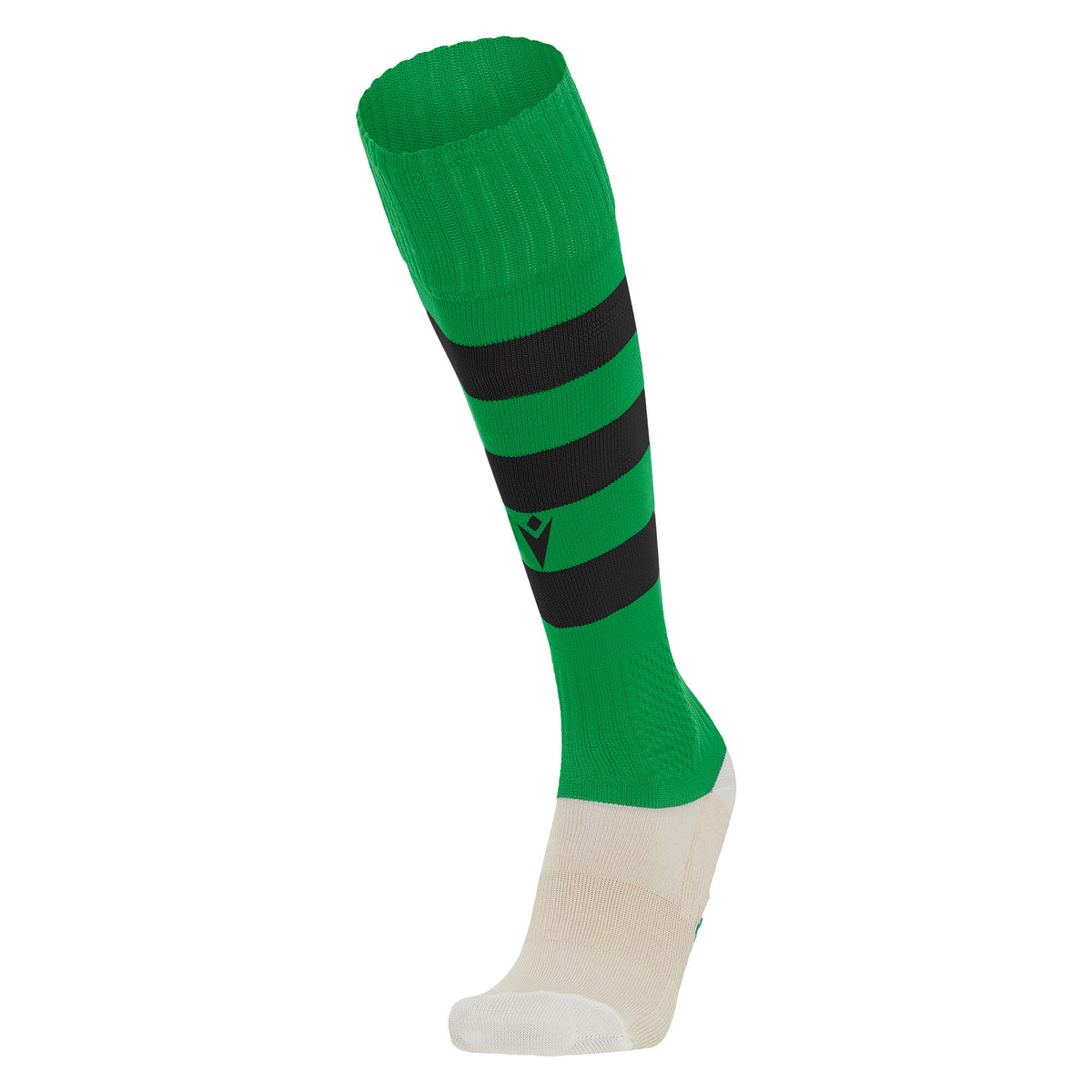 Macron Hoops Socks Pack of 5 - Green/Black