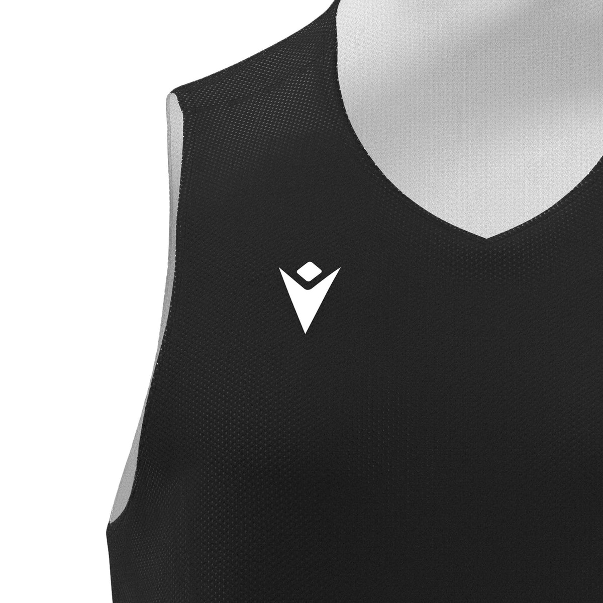 Macron Idaho Reversible Basketball Shirt - Black/White