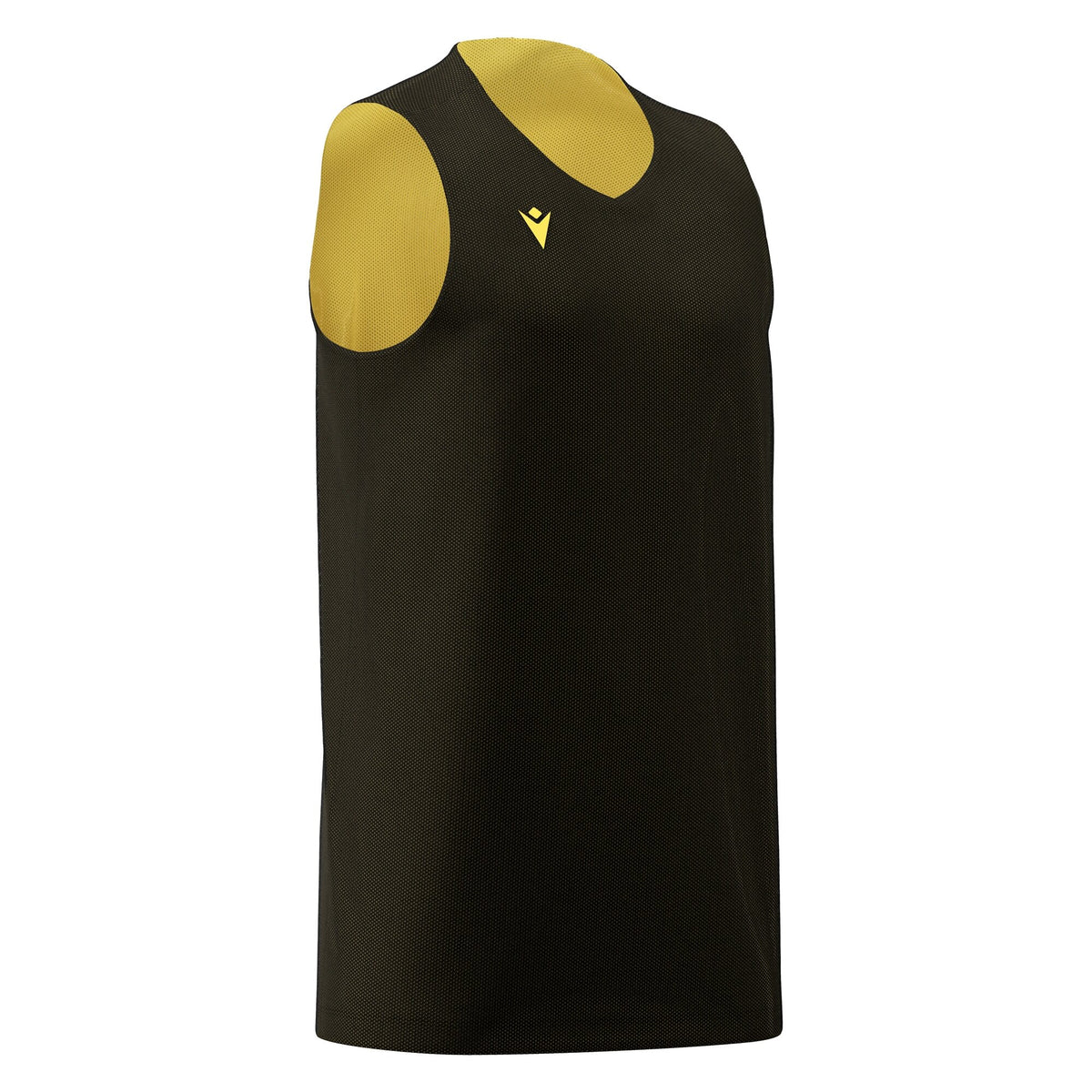Macron Idaho Reversible Basketball Shirt - Black/Yellow