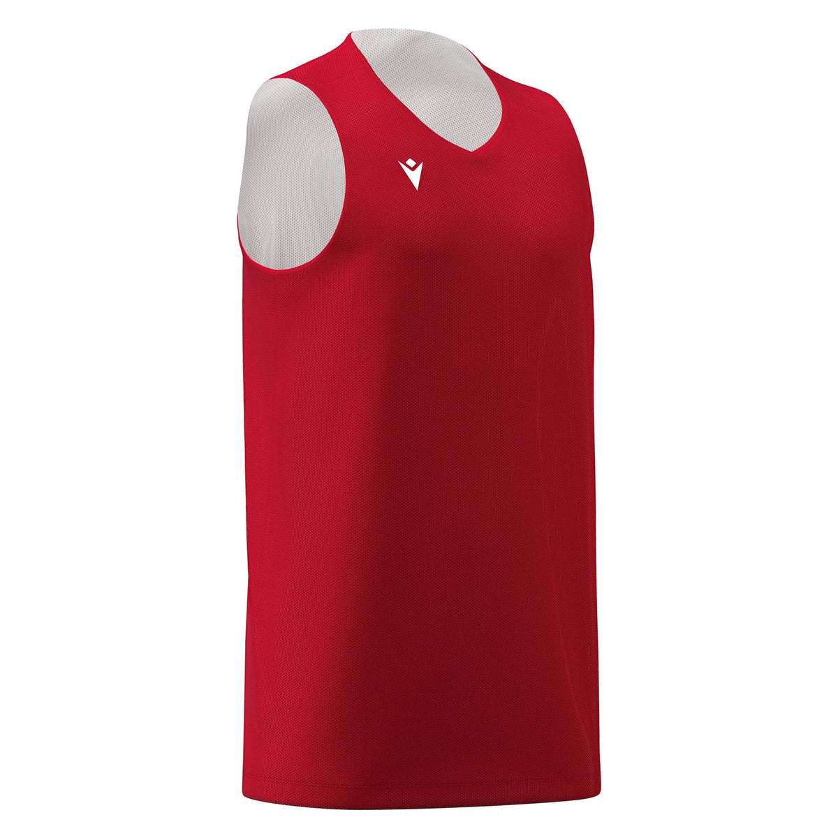 Macron Idaho Reversible Basketball Shirt - Red/White