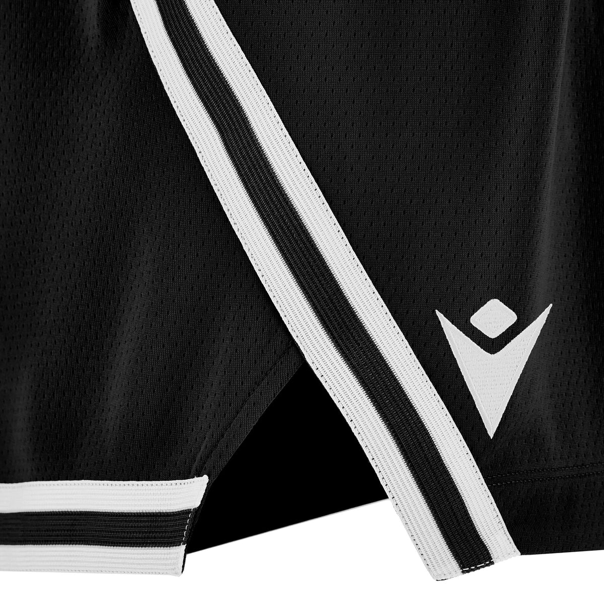 Macron Kansas Eco Basketball Shorts - Black/White
