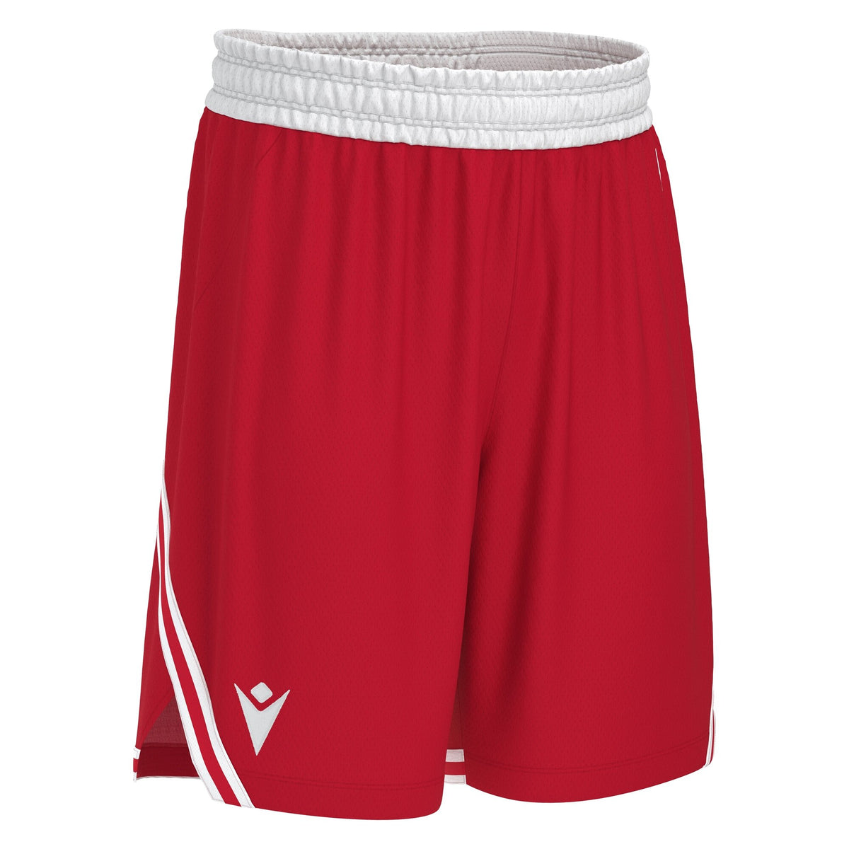 Macron Kansas Eco Basketball Shorts - Red/White