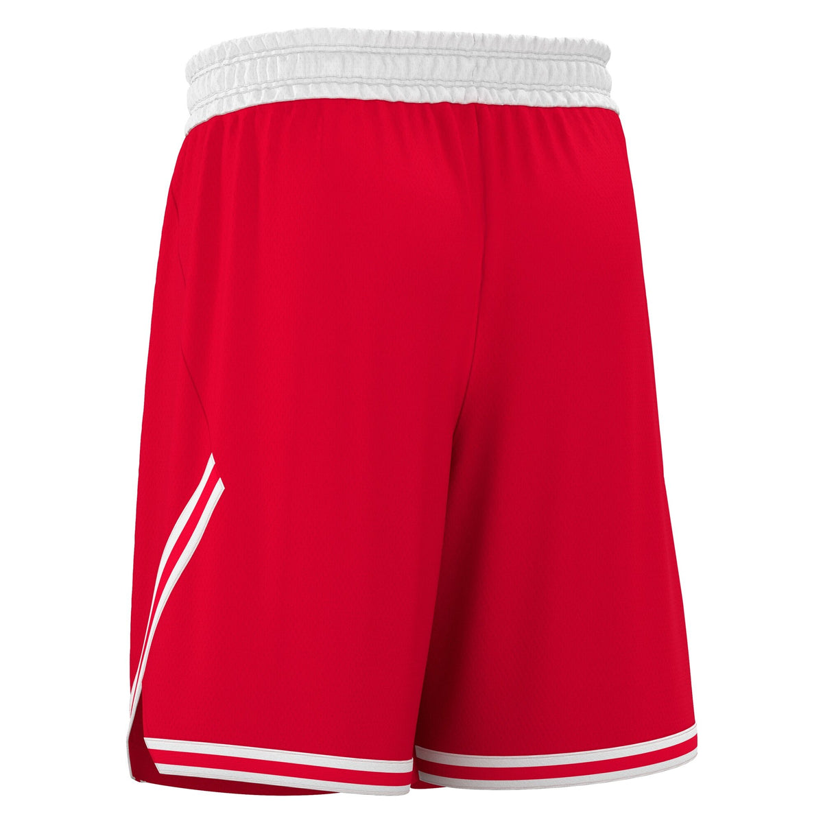 Macron Kansas Eco Basketball Shorts - Red/White