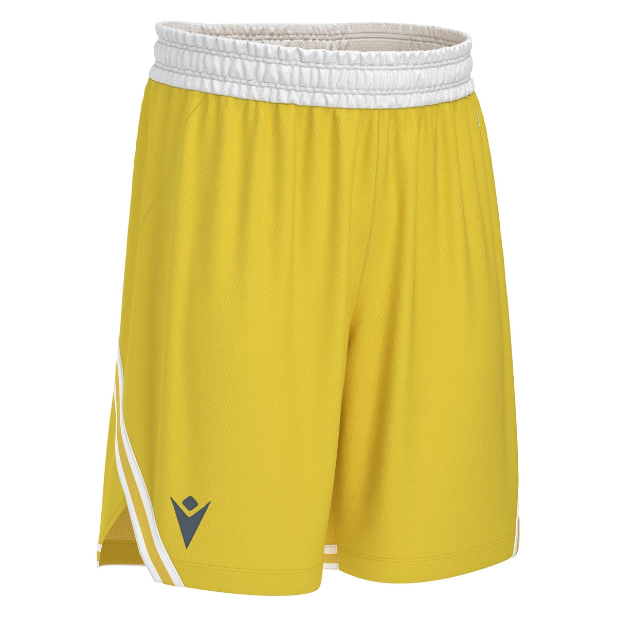 Macron Kansas Eco Basketball Shorts - Yellow/White