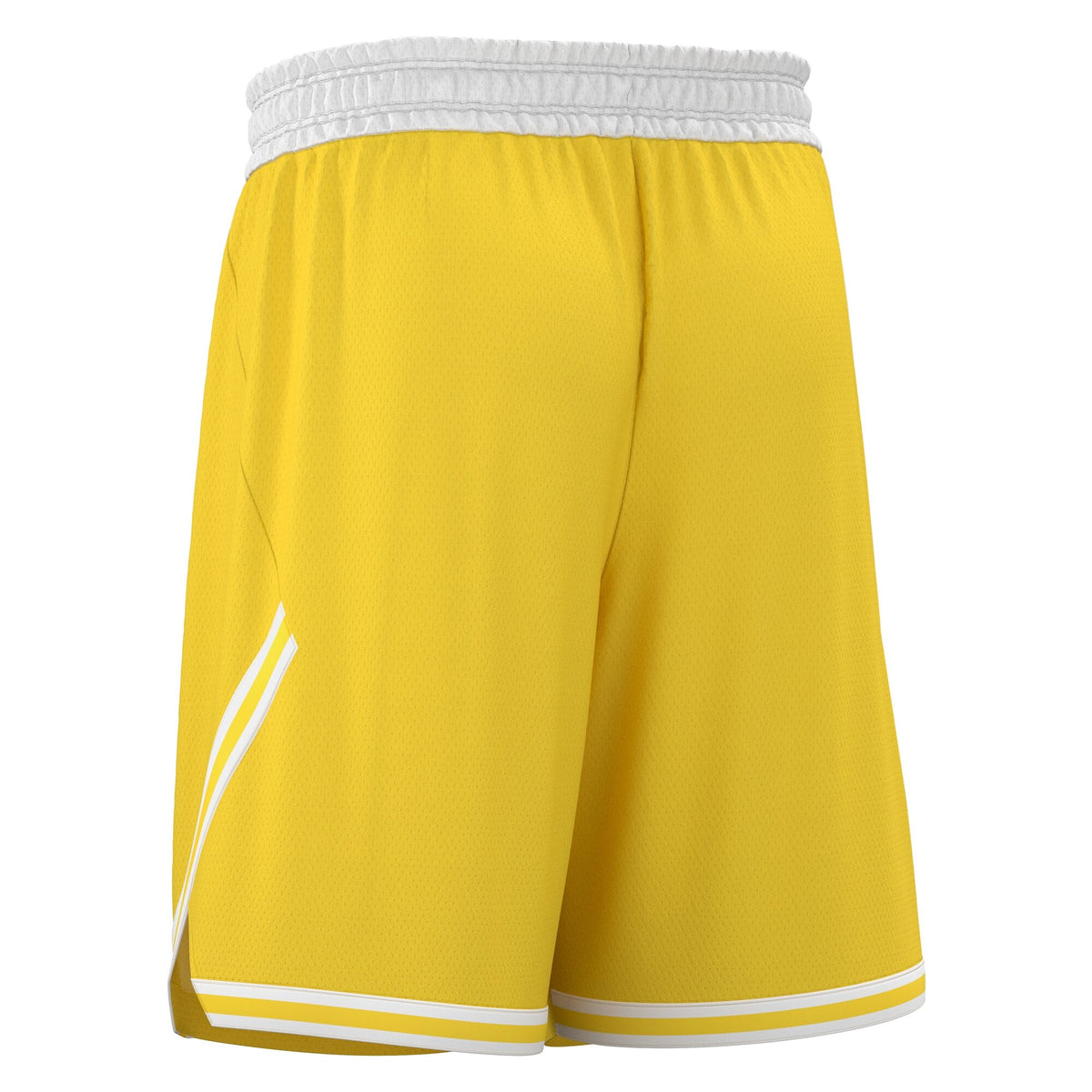 Macron Kansas Eco Basketball Shorts - Yellow/White
