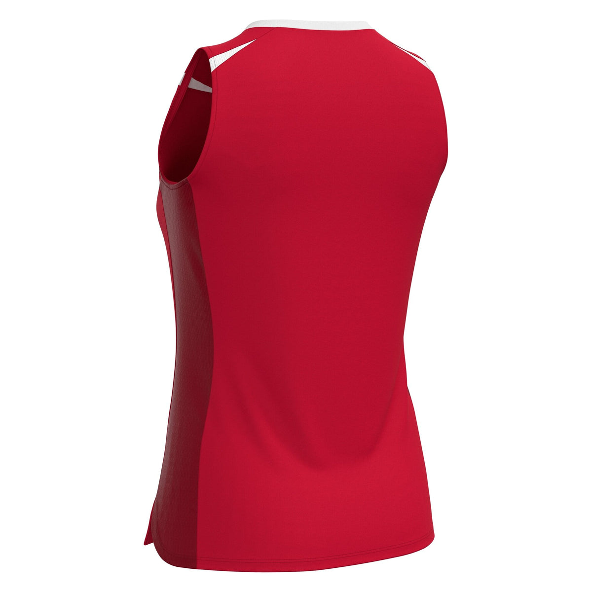 Macron Lily Eco Sleeveless Shirt - Red/White