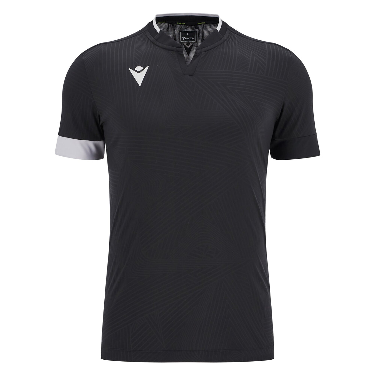 Macron Magister Polo Shirt - Black/White