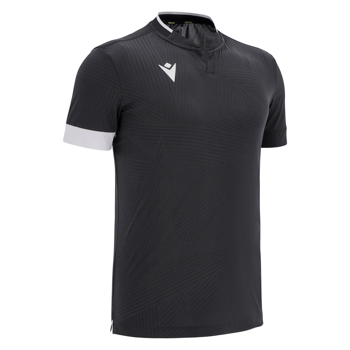 Macron Magister Polo Shirt - Black/White