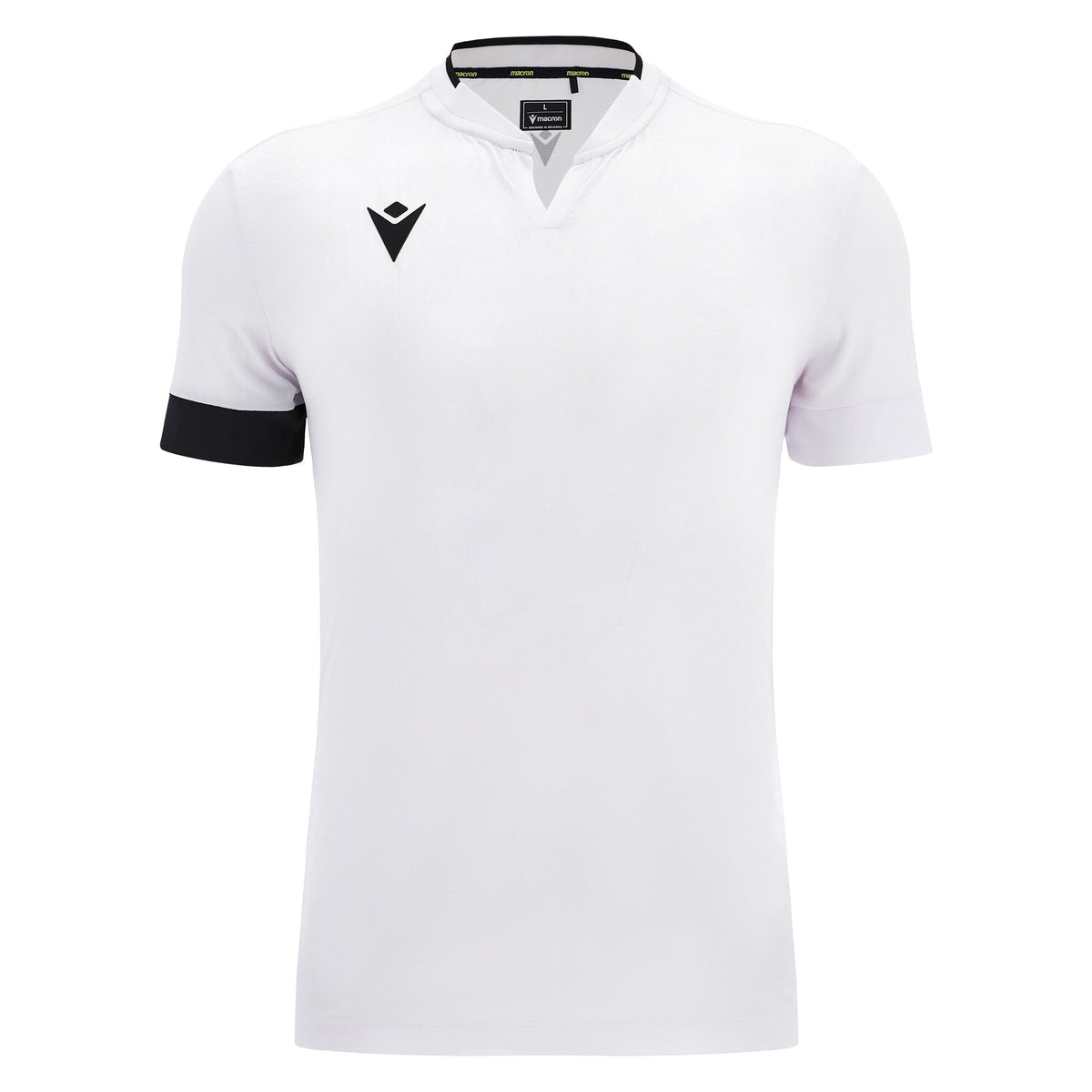 Macron Magister Polo Shirt - White/Black