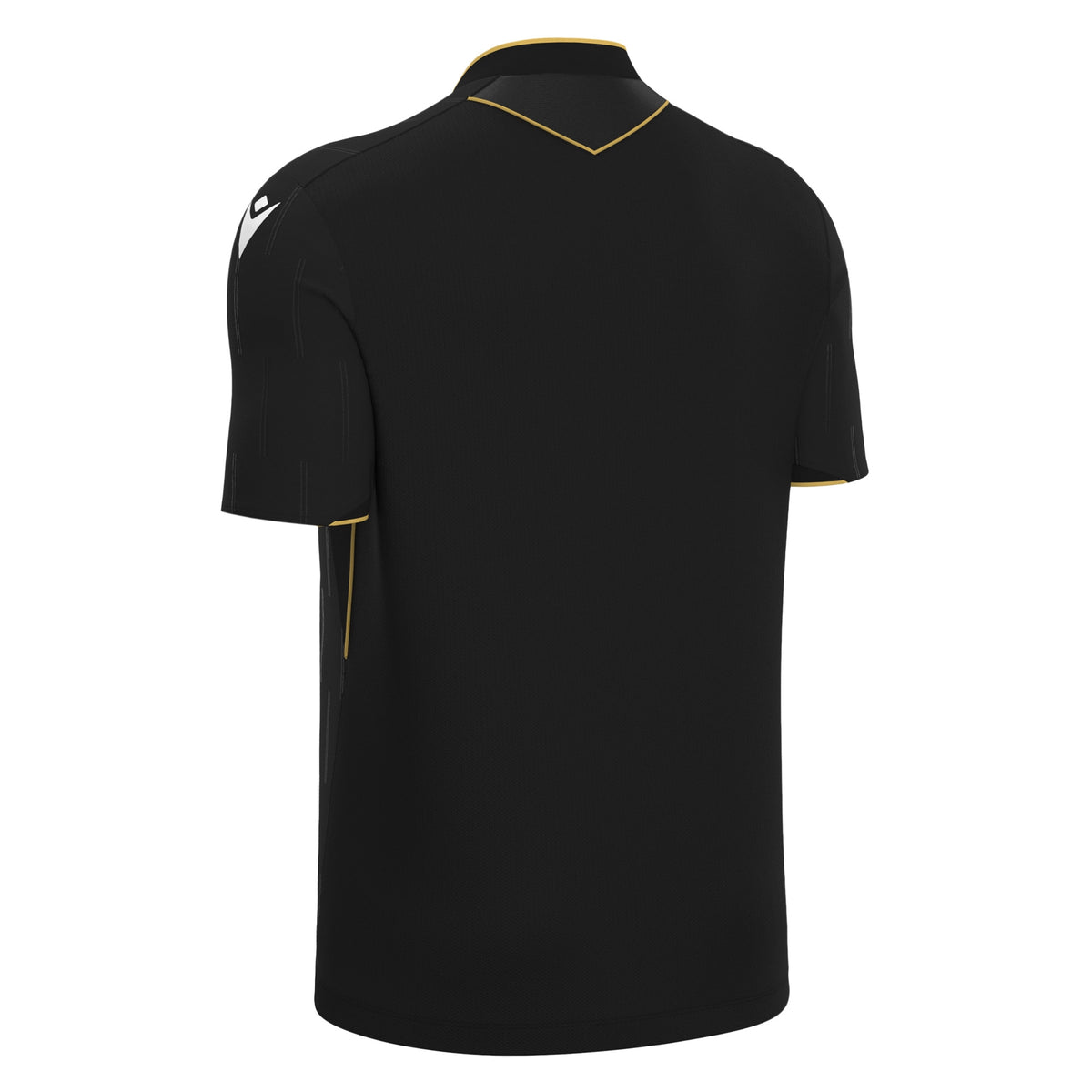 Macron Mendez Eco Referee Shirt - Black/Gold