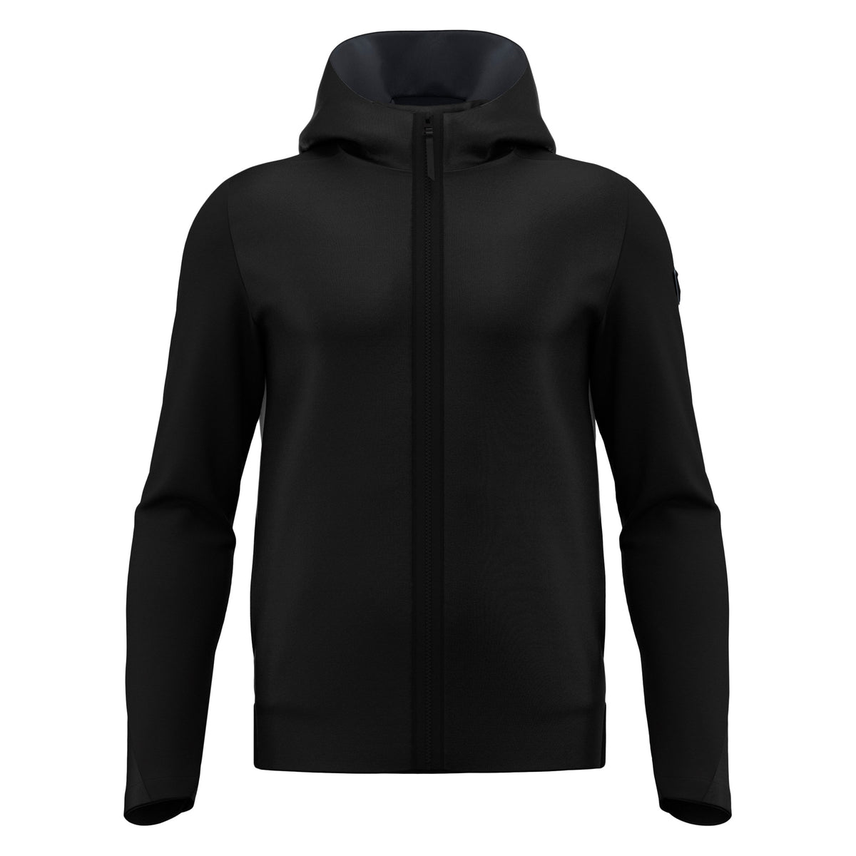Macron Midnight Full Zip Hoody - Black
