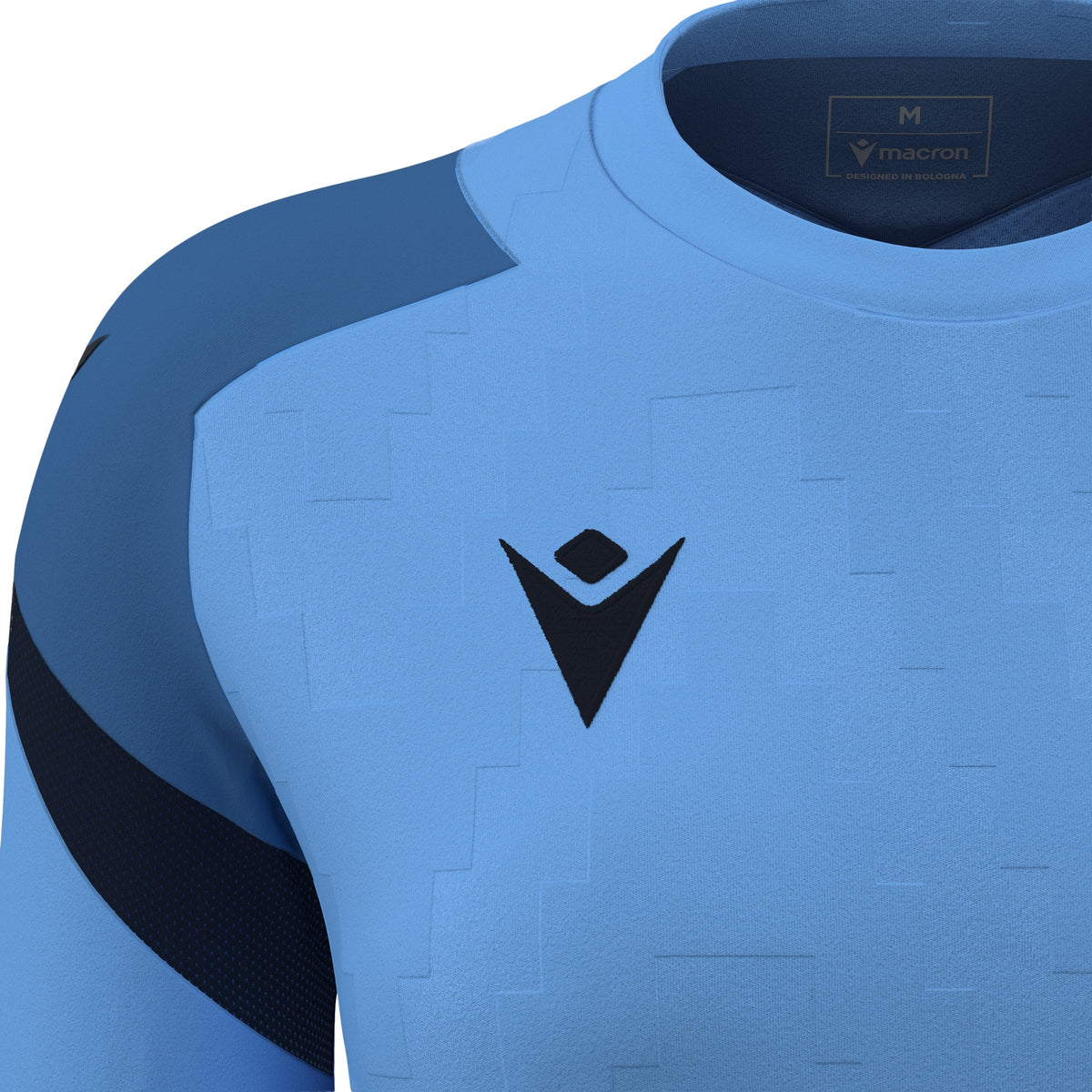 Macron Naga Shirt - Indigo Sky Blue/Navy