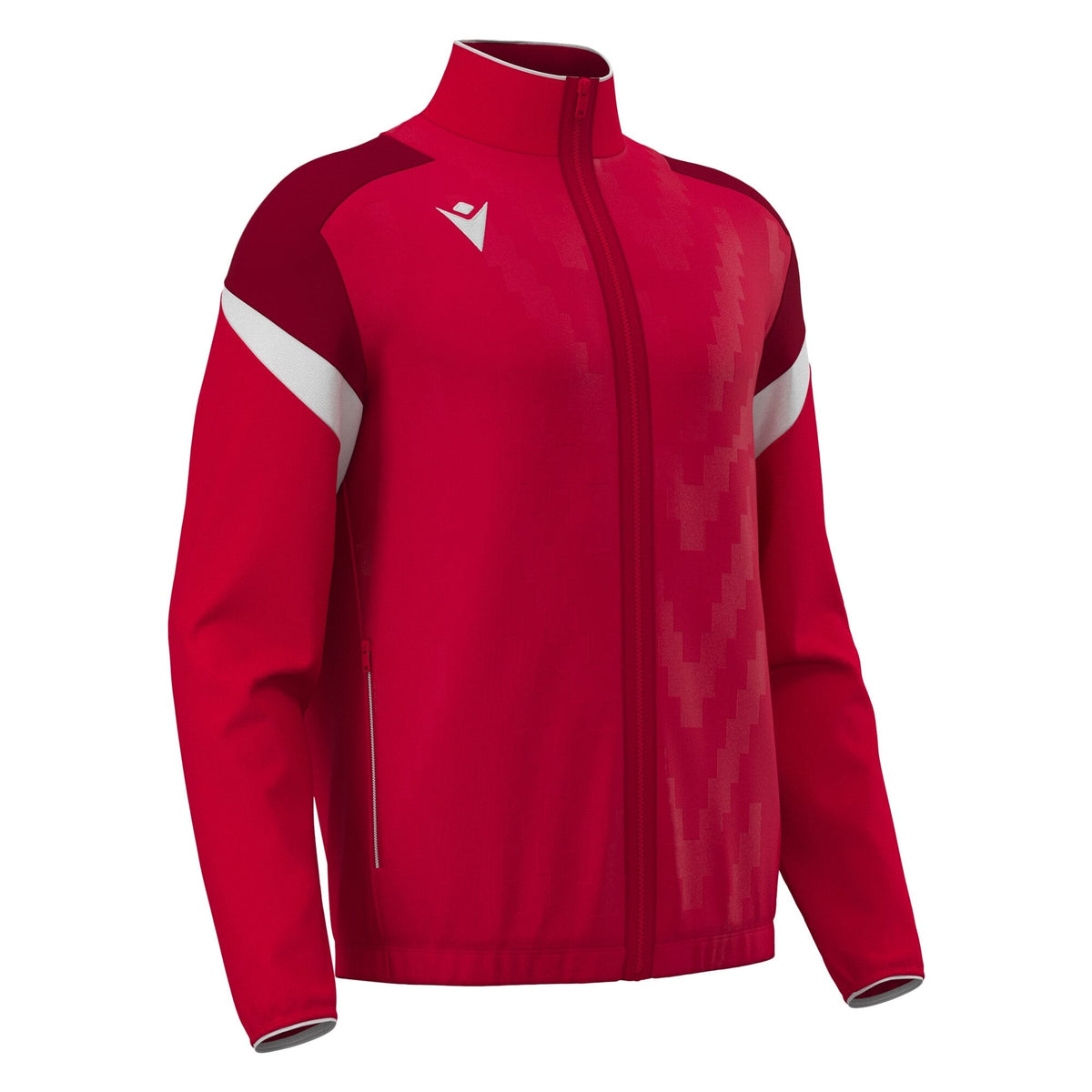 Macron Odin Full Zip Sweatshirt - Red/White - main
