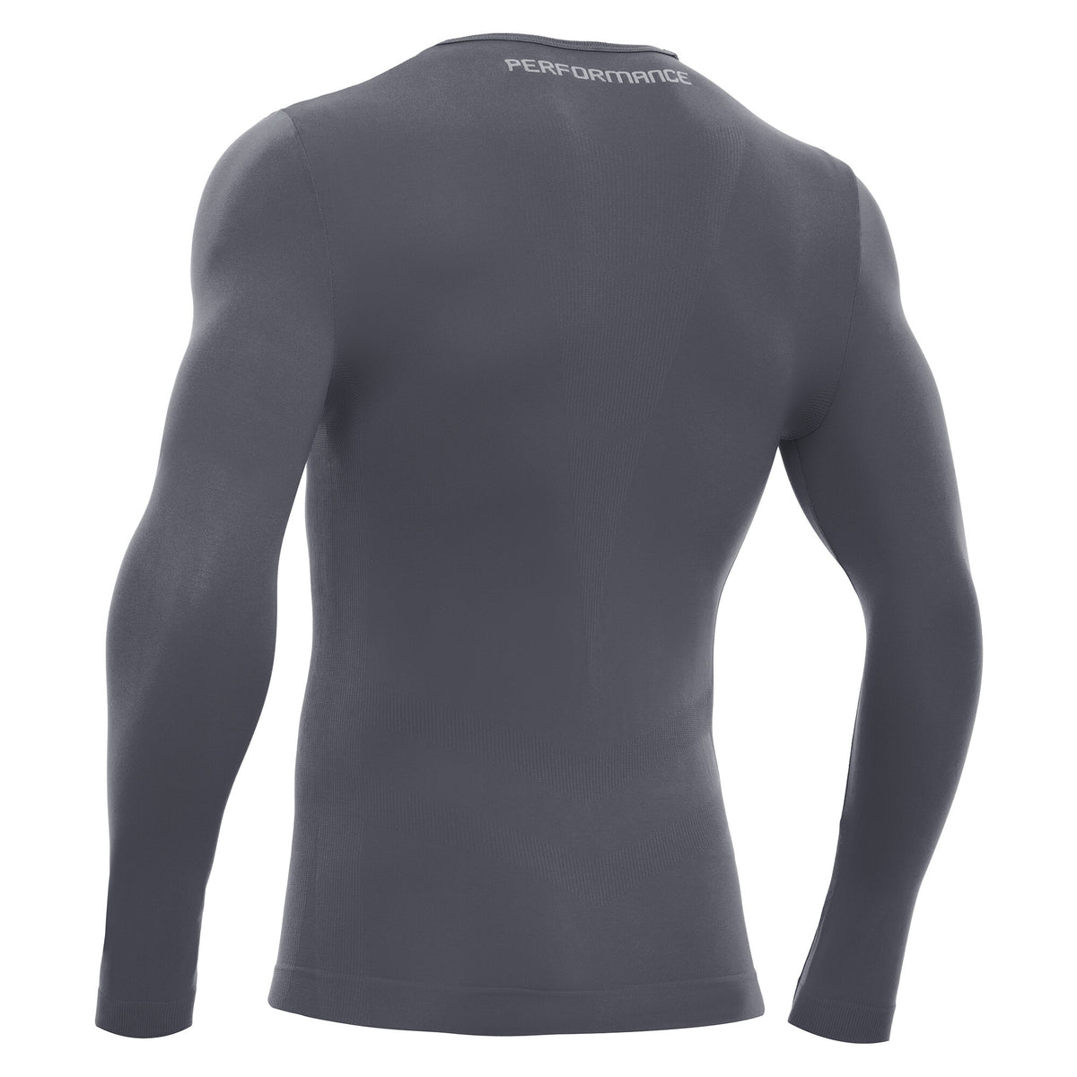 Macron Performance Long Sleeve Base Layer Top - Anthracite