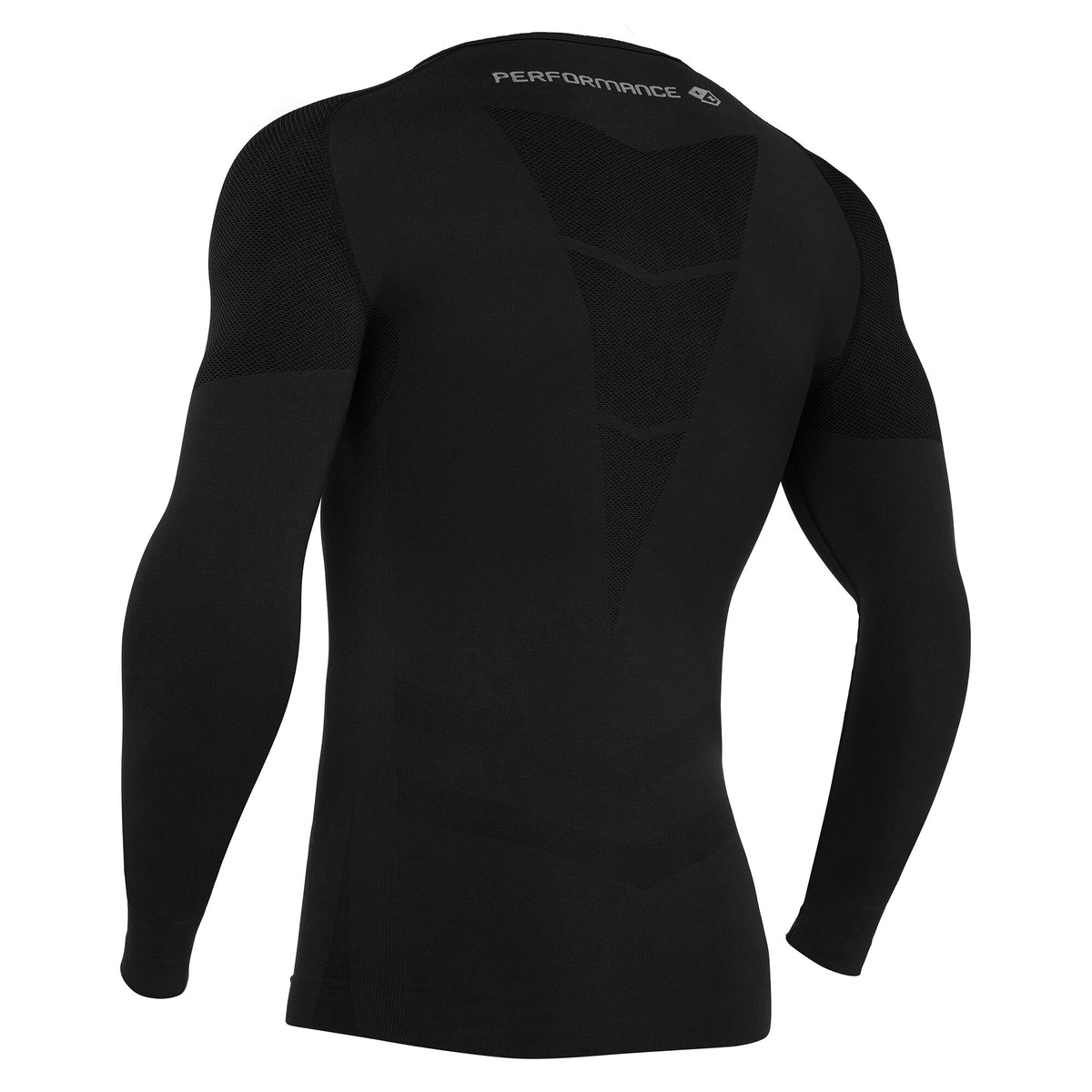 Macron Performance ++ Long Sleeve Compression Top - Black