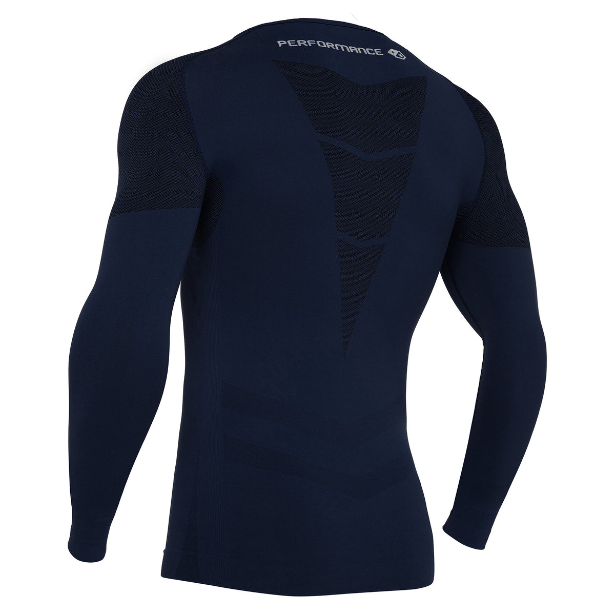 Macron Performance ++ Long Sleeve Compression Top - Navy
