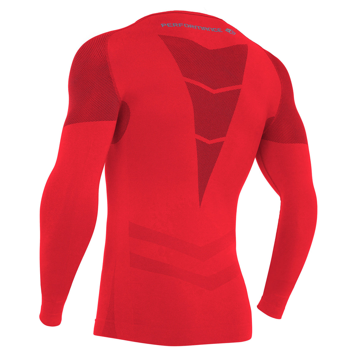 Macron Performance ++ Long Sleeve Compression Top - Red