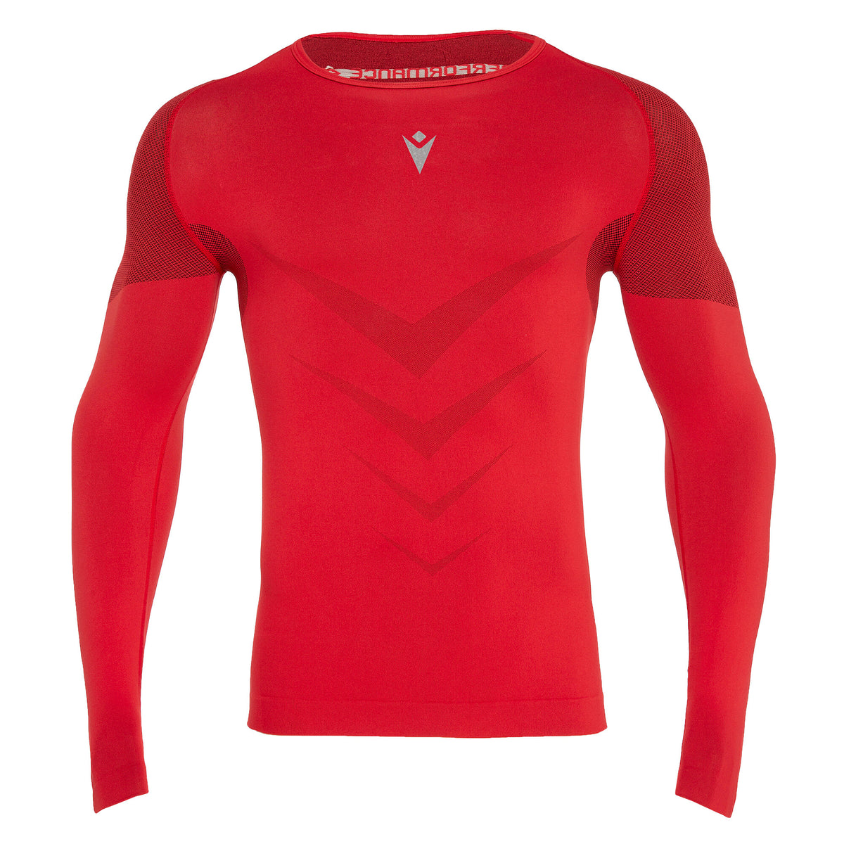 Macron Performance ++ Long Sleeve Compression Top - Red
