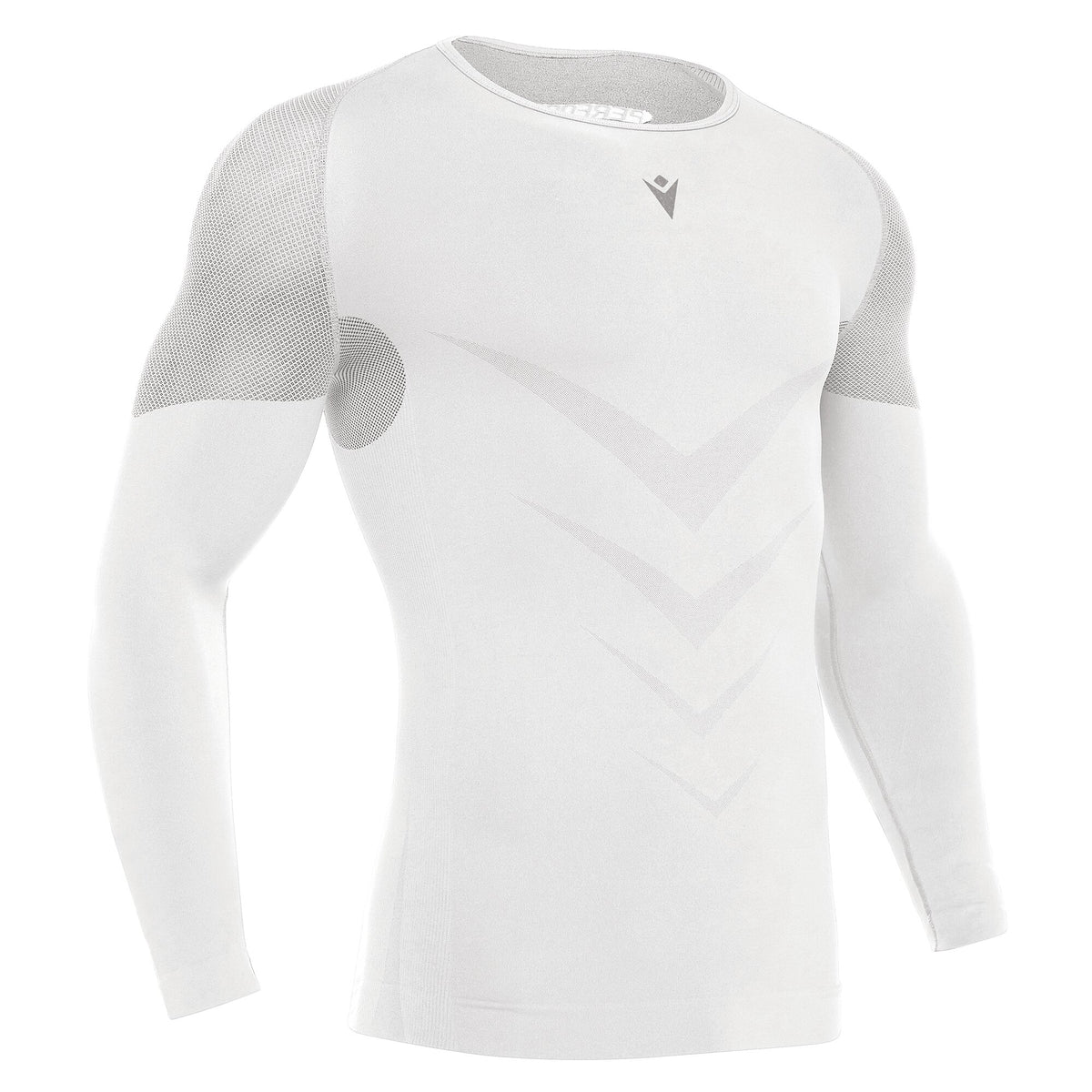 Macron Performance ++ Long Sleeve Compression Top - White