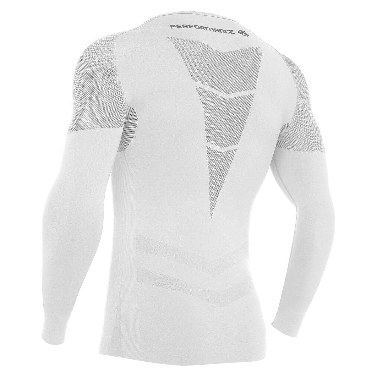 Macron Performance ++ Long Sleeve Compression Top - White