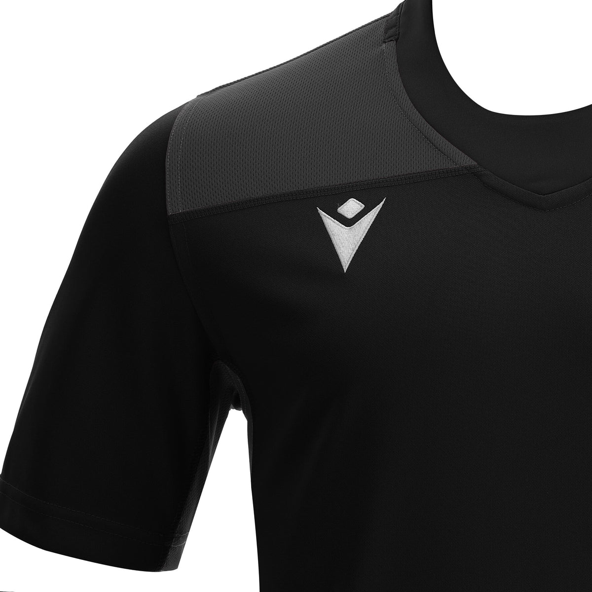 Macron Peridot Rugby Shirt - Black