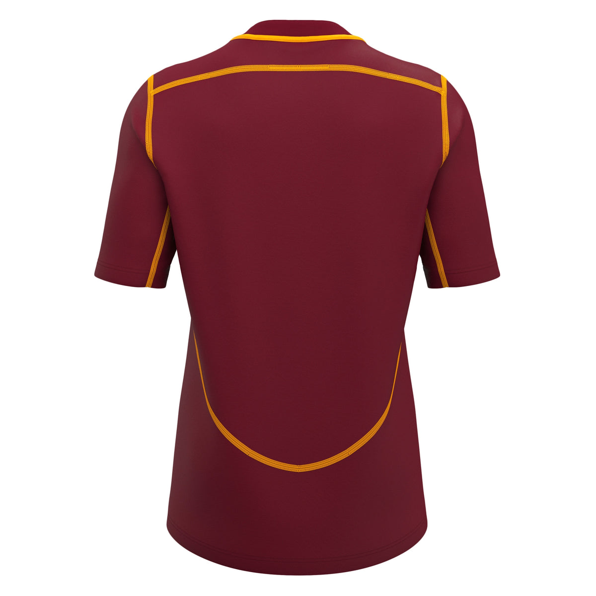 Macron Peridot Rugby Shirt - Cardinal/Amber