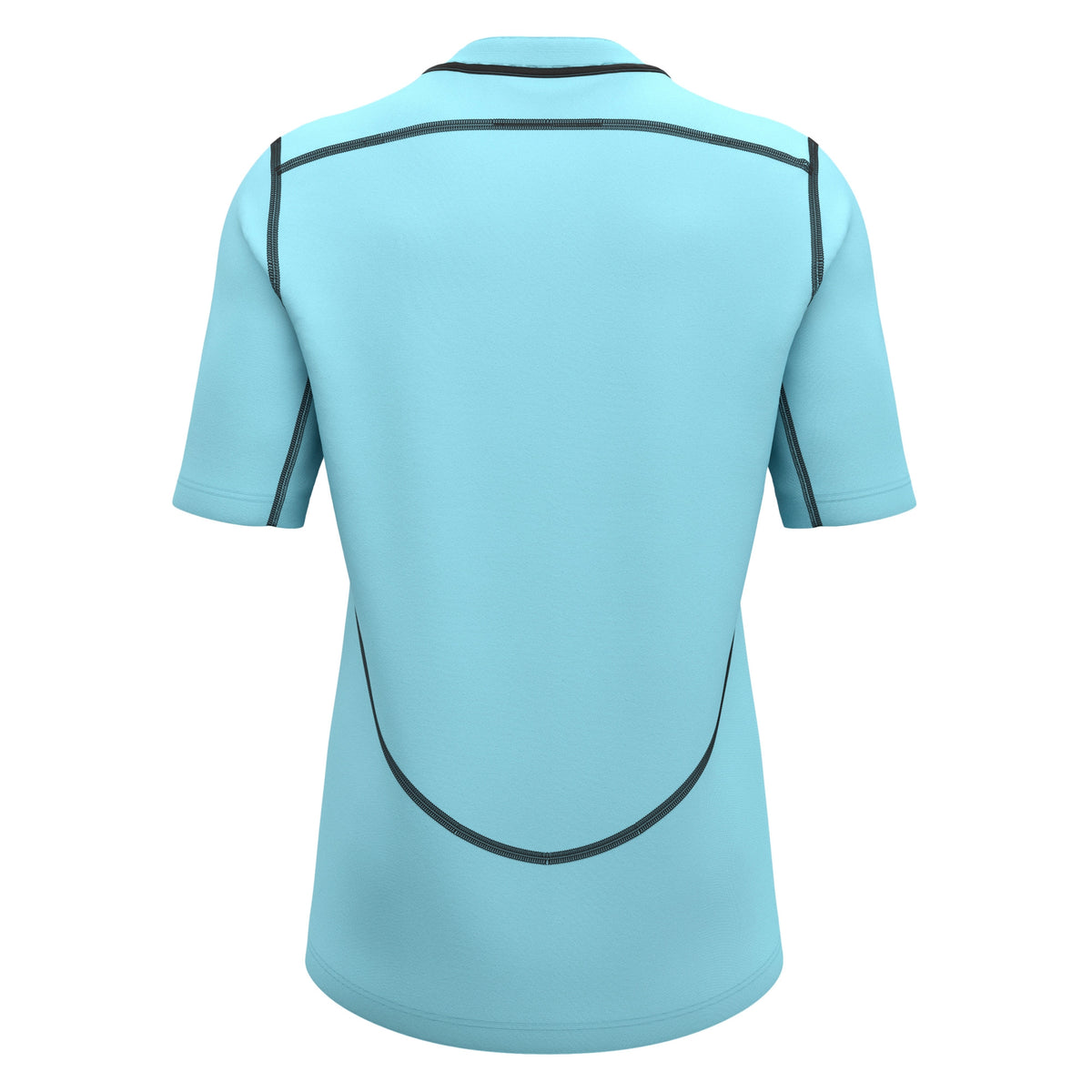 Macron Peridot Rugby Shirt - Columbia/Black