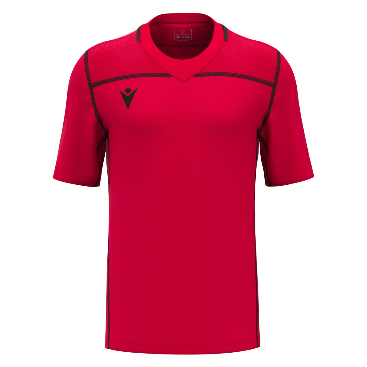 Macron Peridot Rugby Shirt - Red/Black