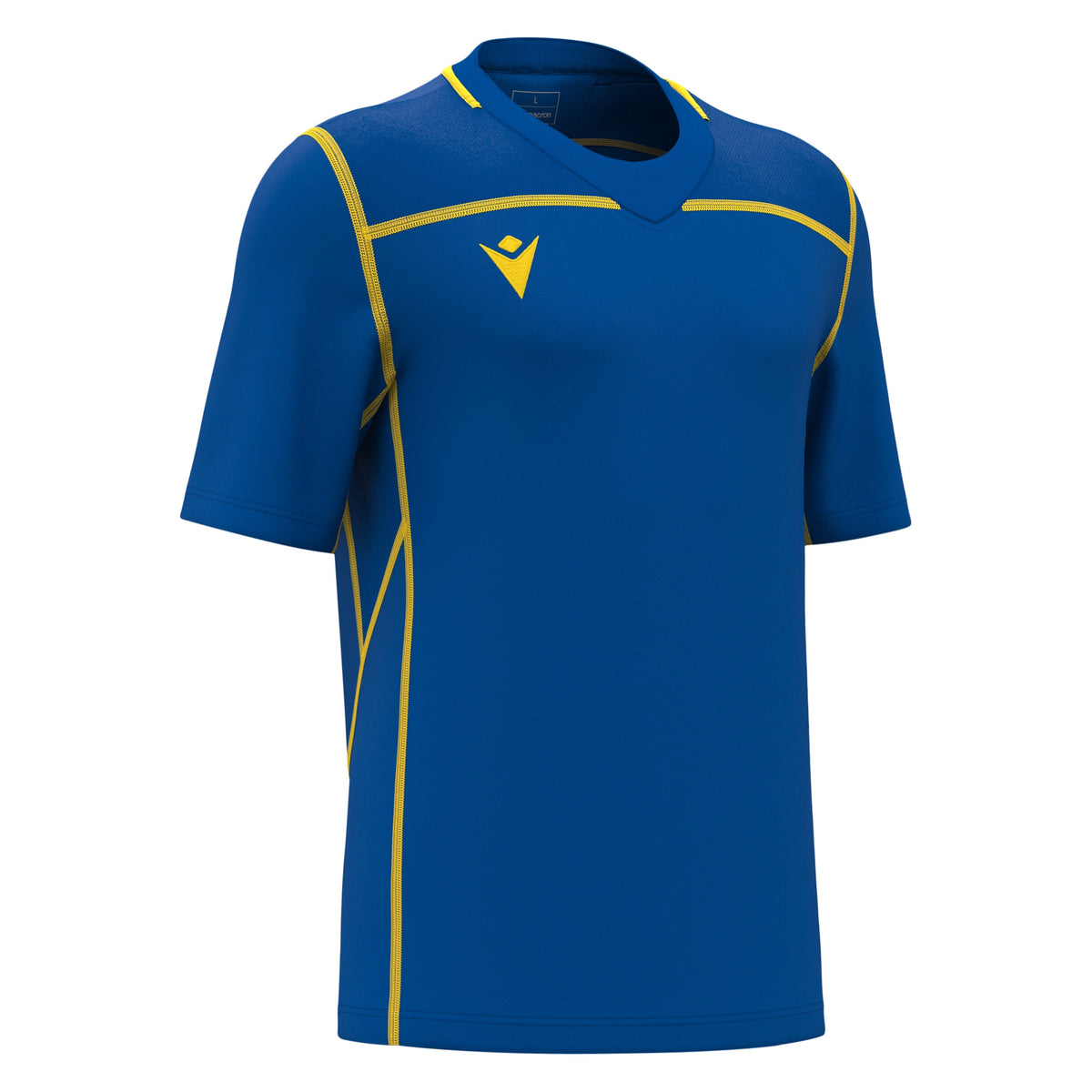 Macron Peridot Rugby Shirt - Royal Blue/Yellow