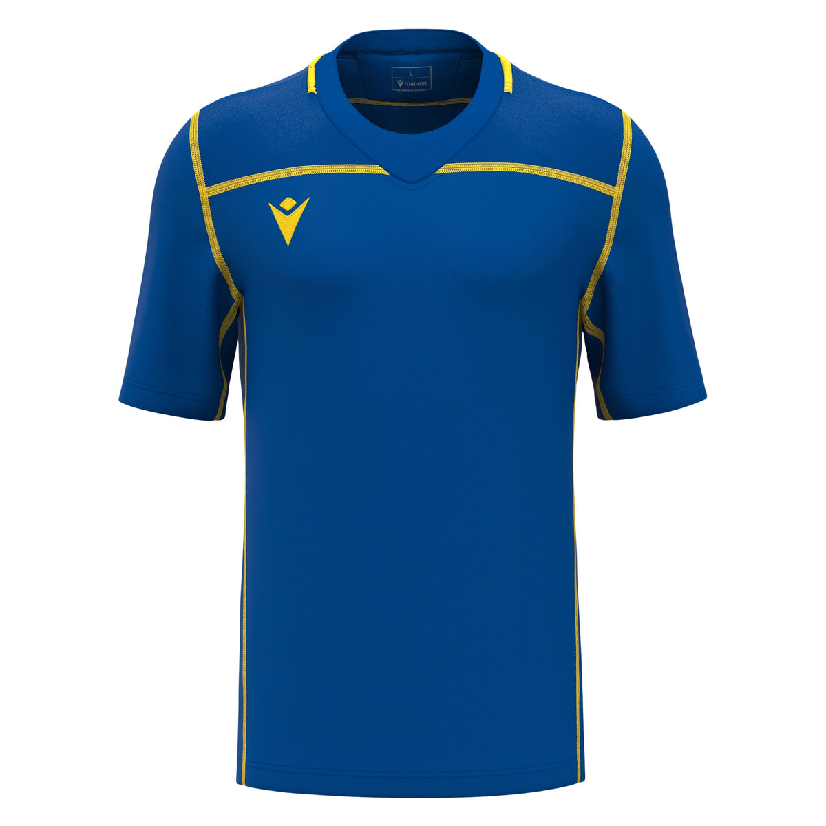 Macron Peridot Rugby Shirt - Royal Blue/Yellow