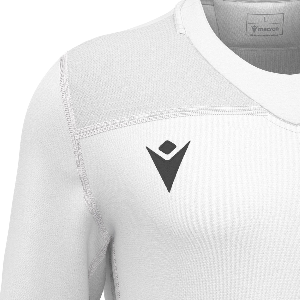 Macron Peridot Rugby Shirt - White/Silver