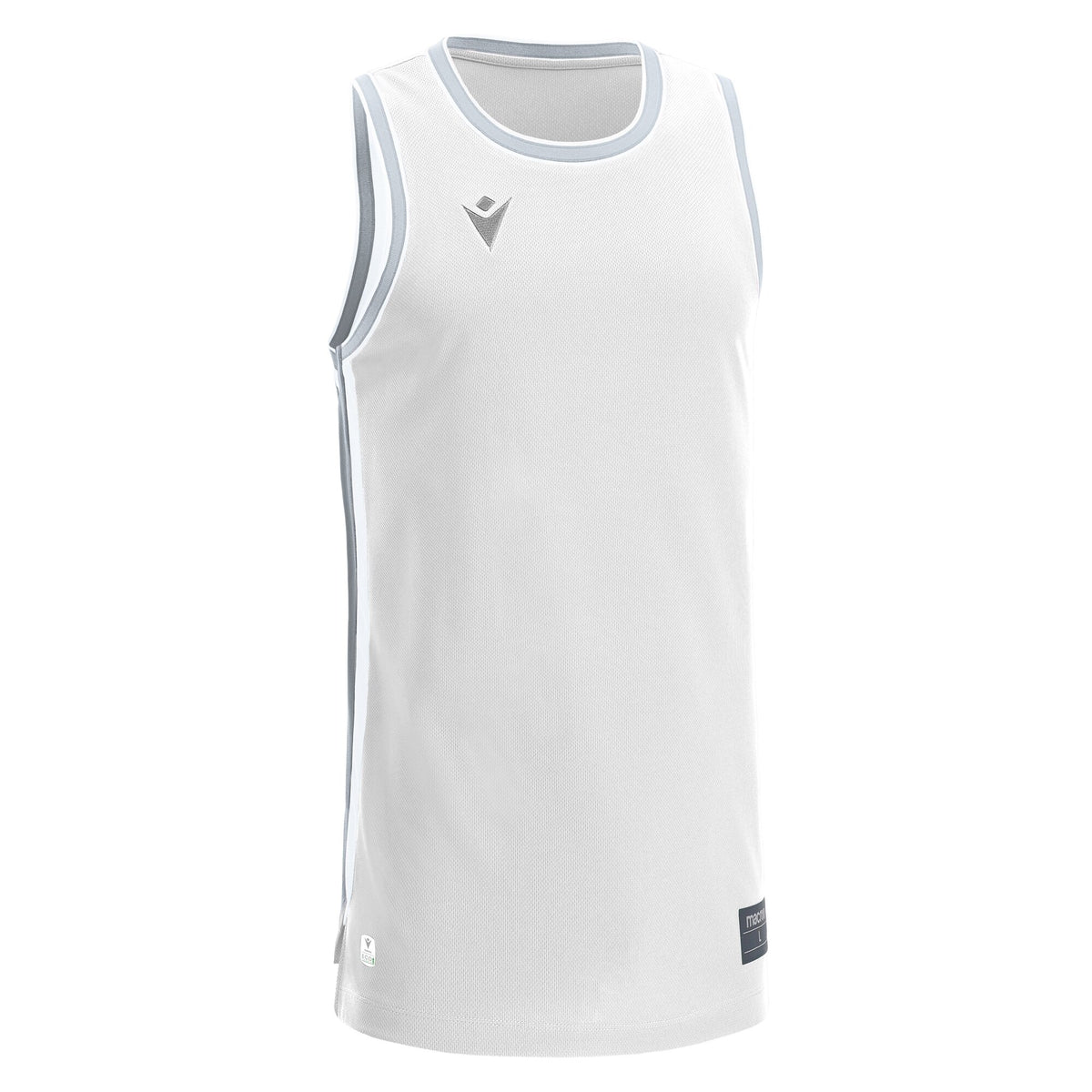 Macron Plutonium Eco Basketball Shirt - White