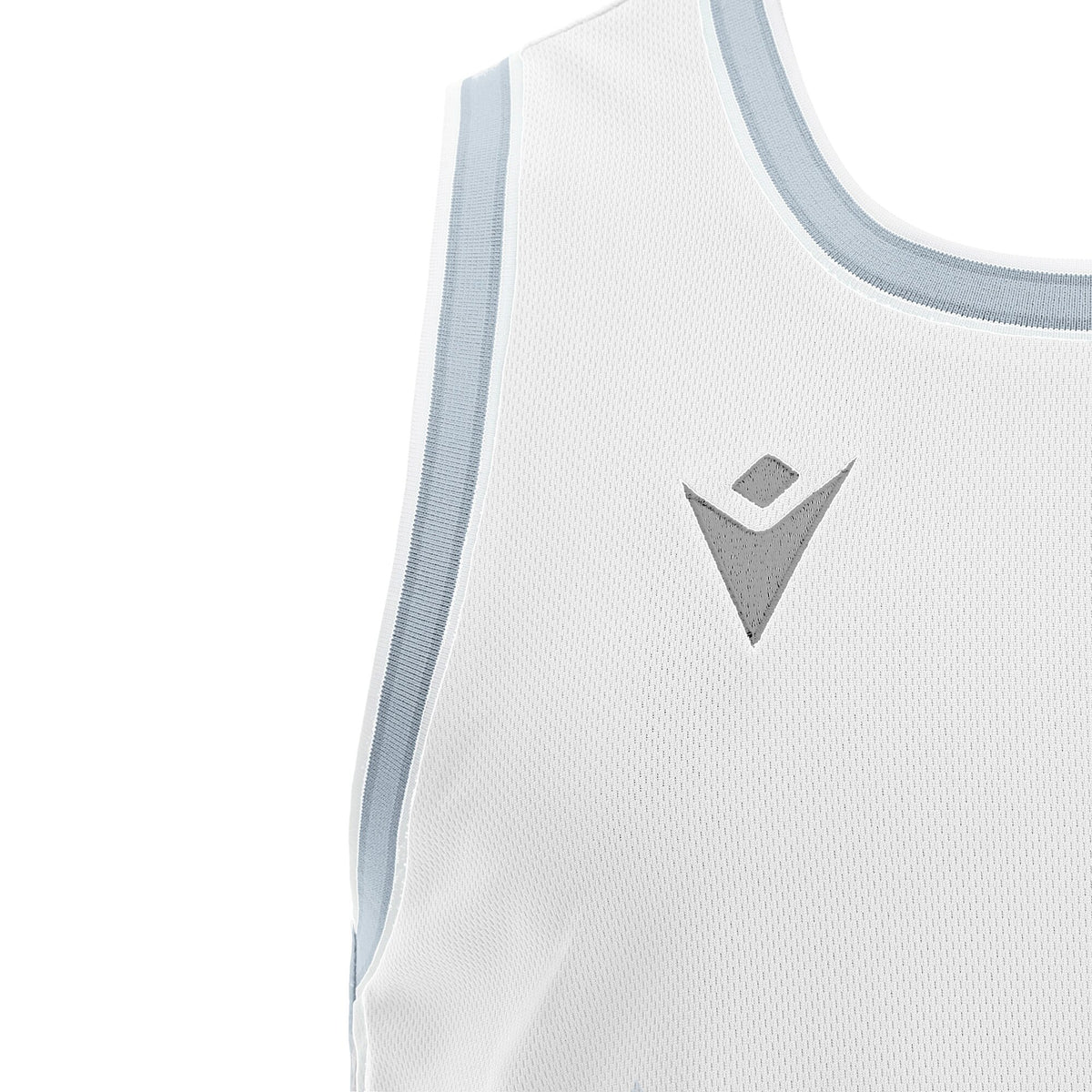 Macron Plutonium Eco Basketball Shirt - White