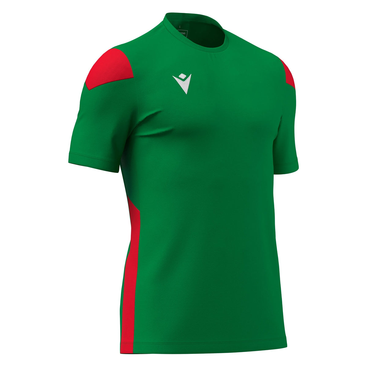 Macron Polis Shirt - Green/Red