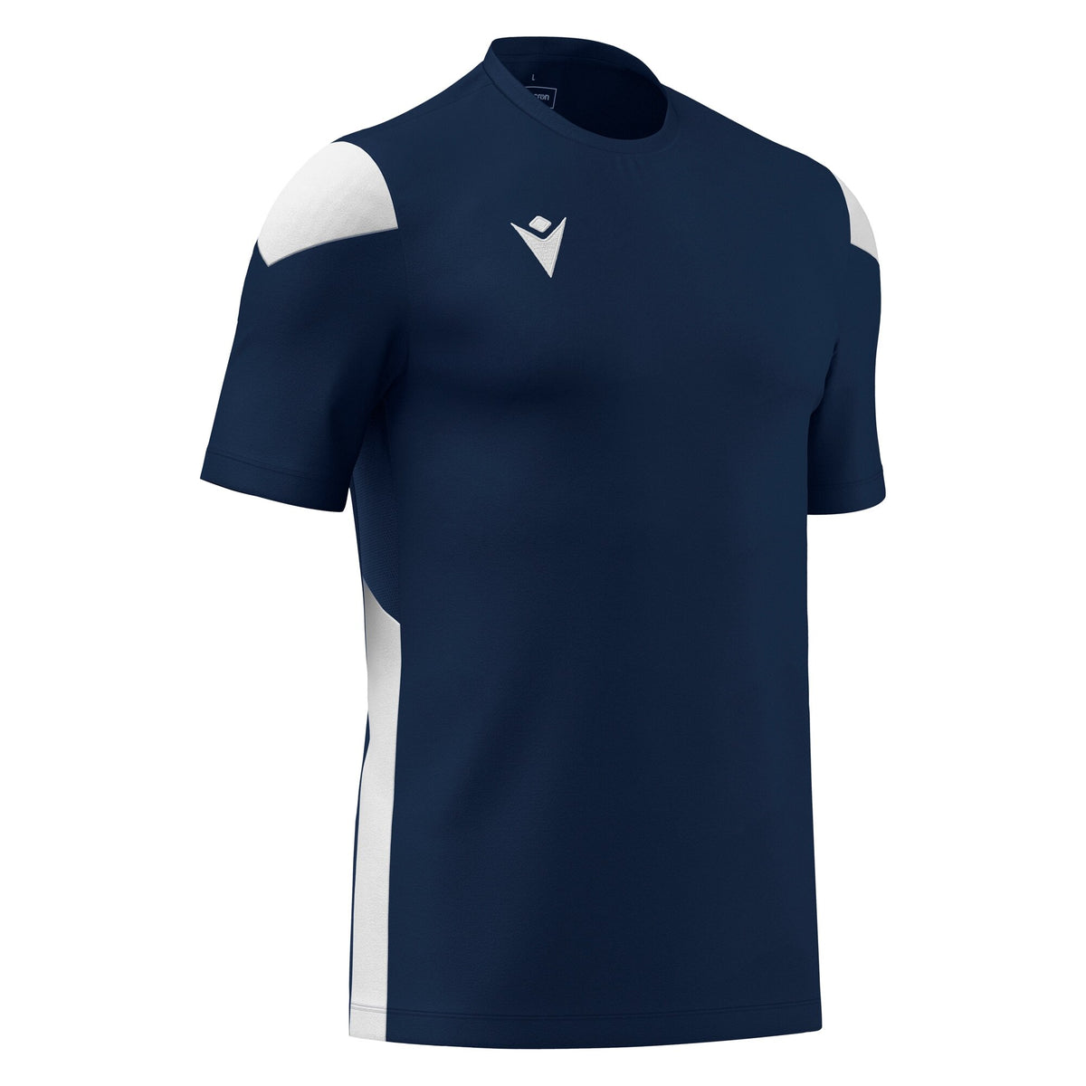 Macron Polis Shirt - Navy/White