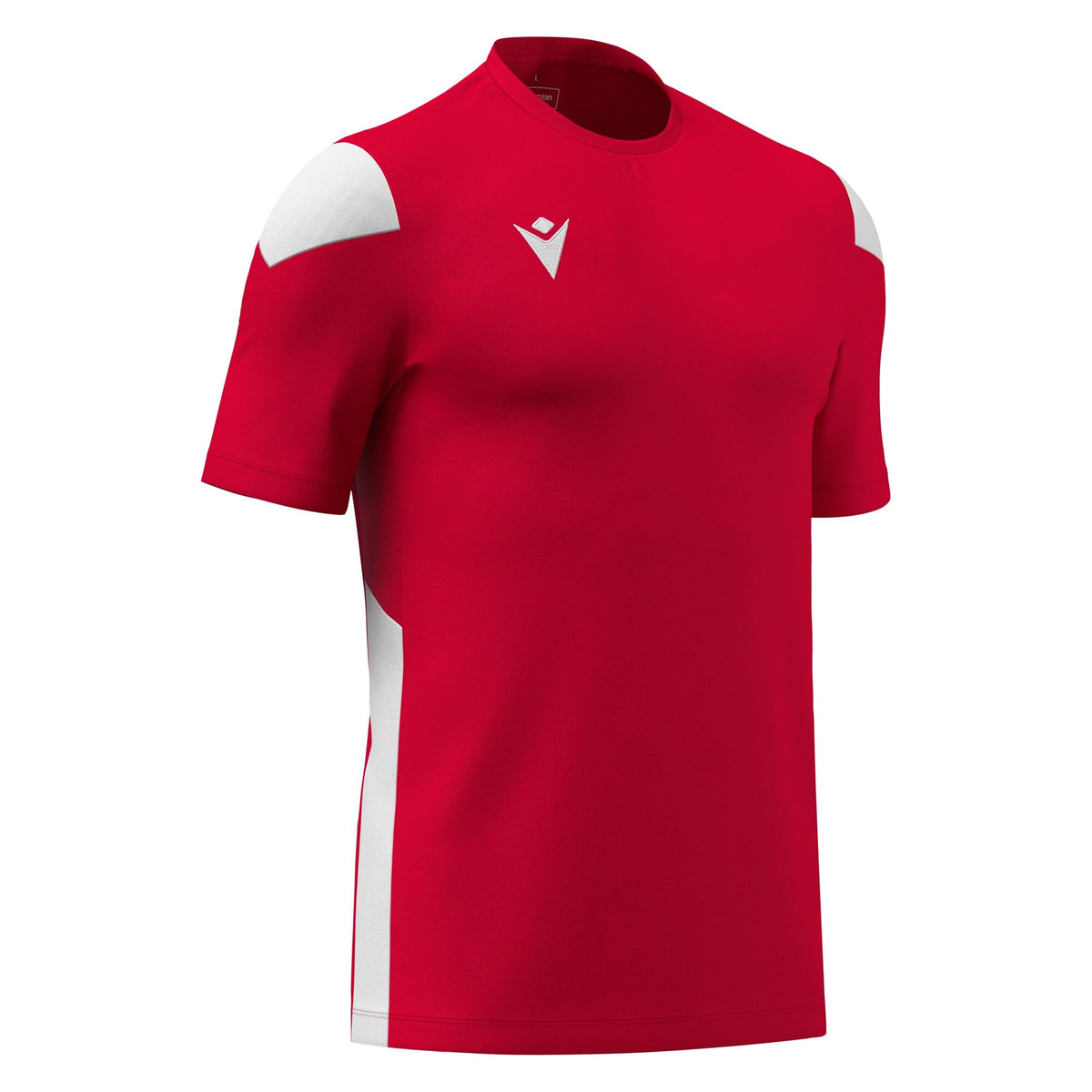 Macron Polis Shirt - Red/White
