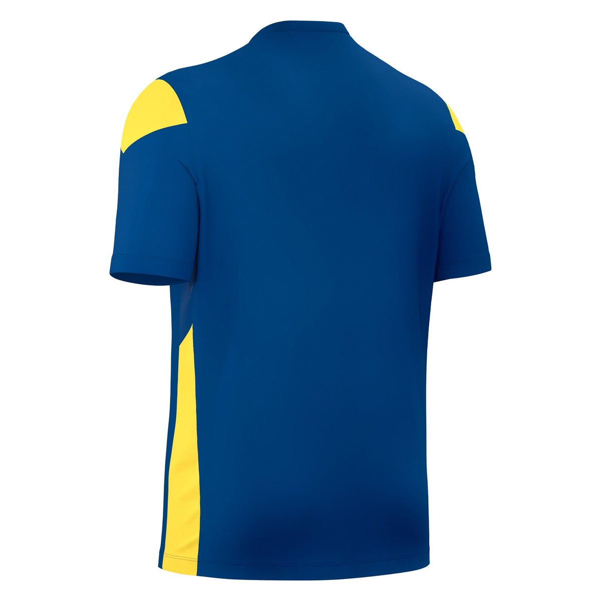 Macron Polis Shirt - Royal Blue/Yellow