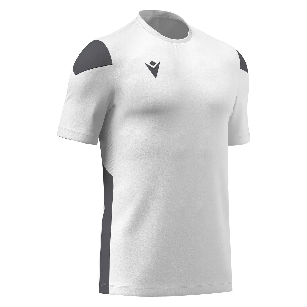Macron Polis Shirt - White/Anthracite