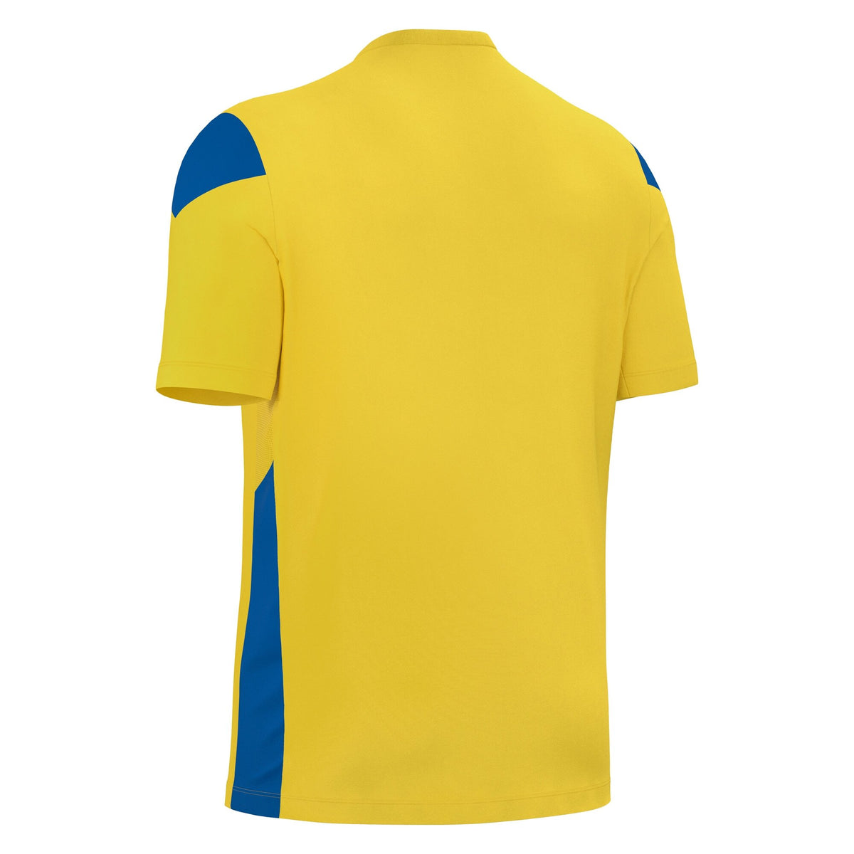 Macron Polis Shirt - Yellow/Royal Blue