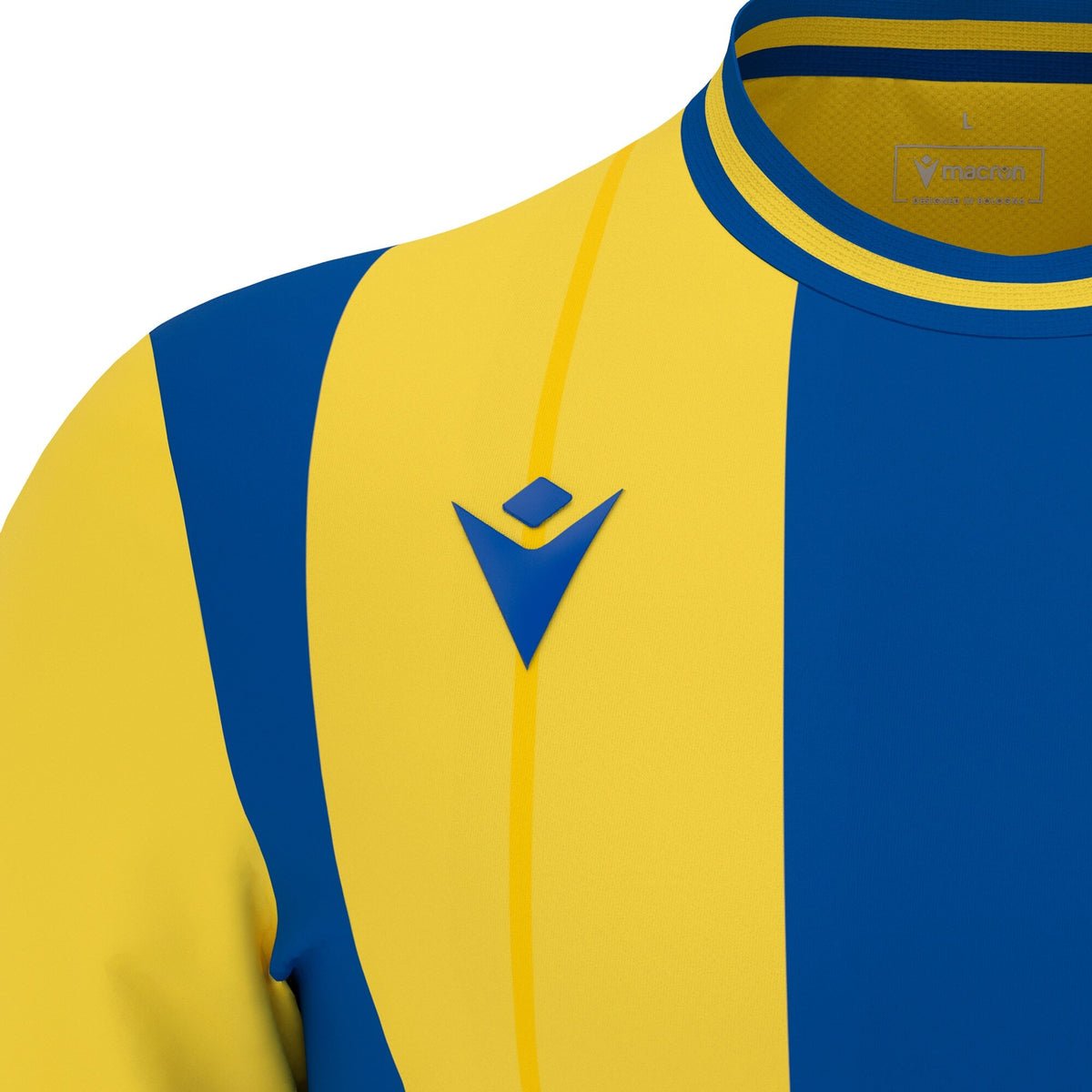 Macron Propus Eco Shirt - Yellow/Royal Blue