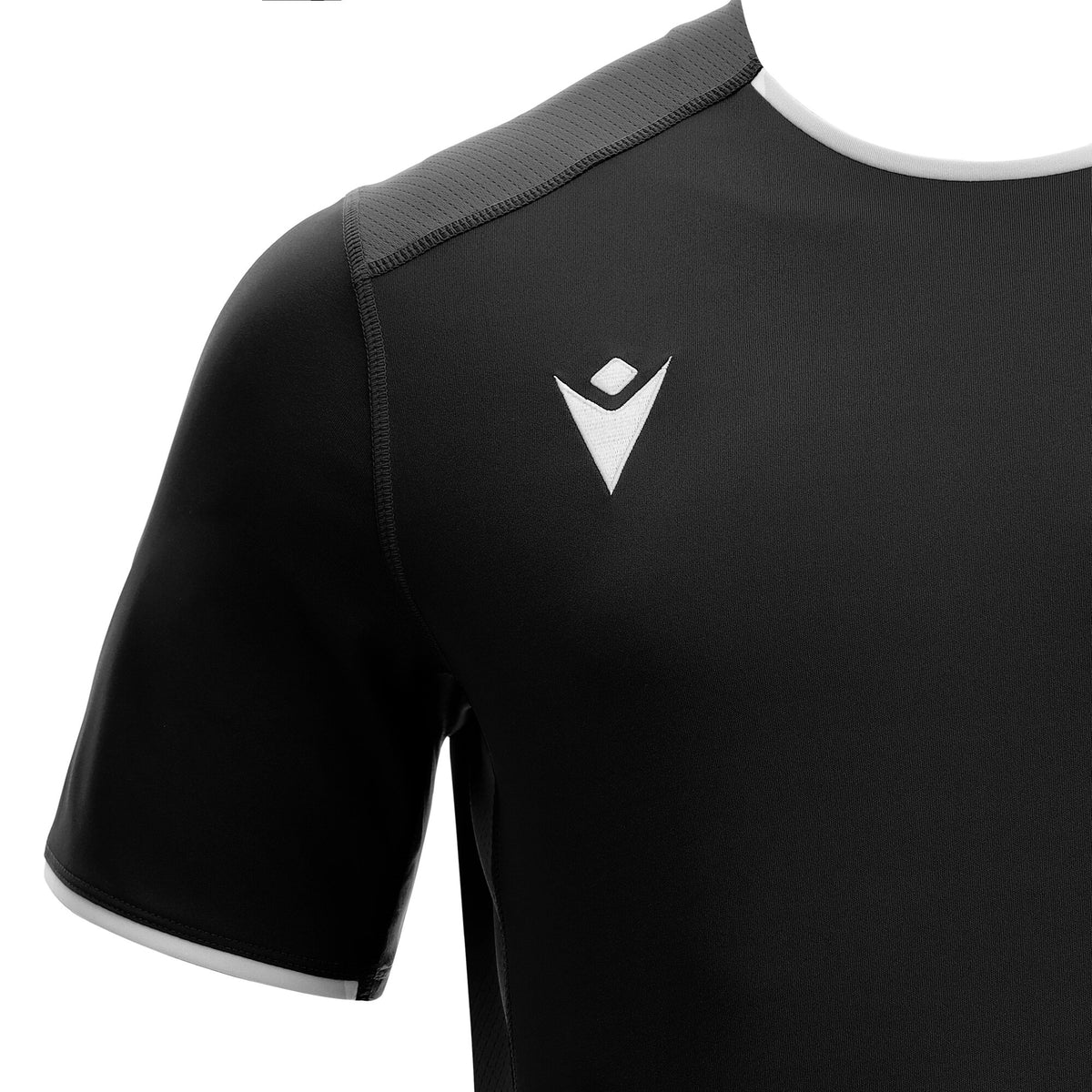 Macron Rhodium Eco Shirt - Black/White