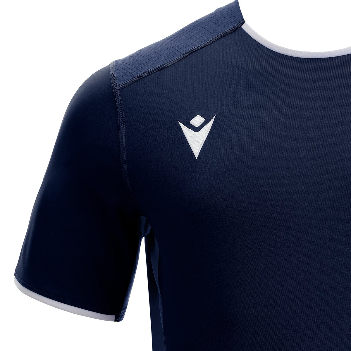 Macron Rhodium Eco Shirt - Navy/White