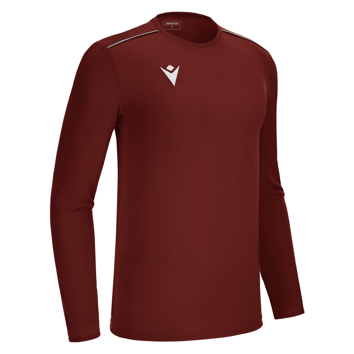 Macron Rigel Hero Long Sleeve Shirt - Cardinal
