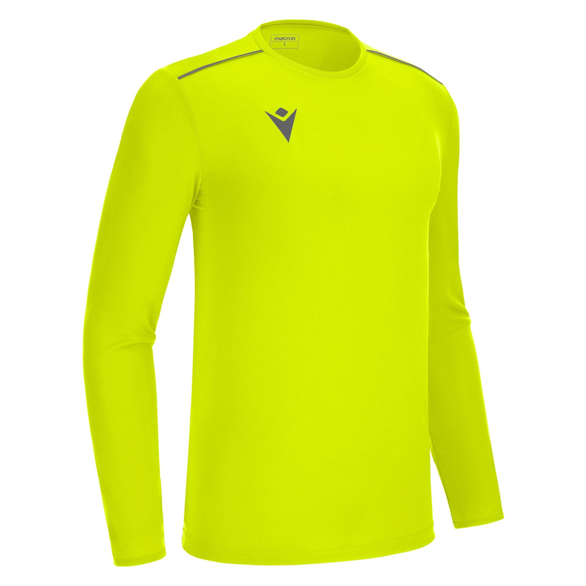 Macron Rigel Hero Long Sleeve Shirt - Neon Yellow