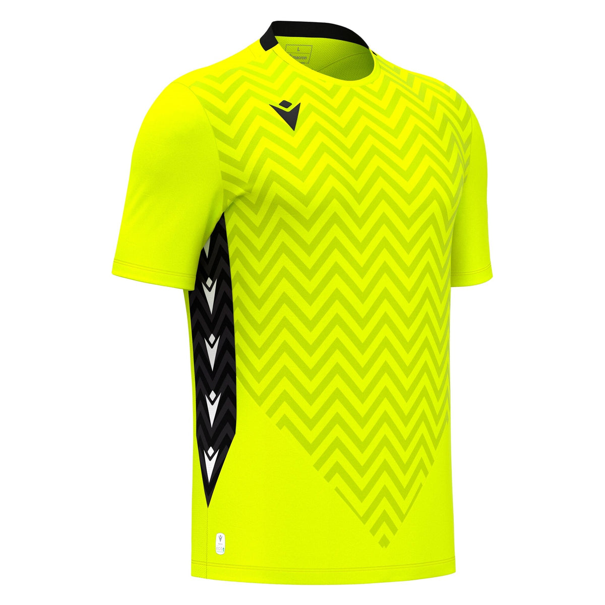Macron Scorpio Eco Goalkeeper Shirt - Neon Yellow/Black