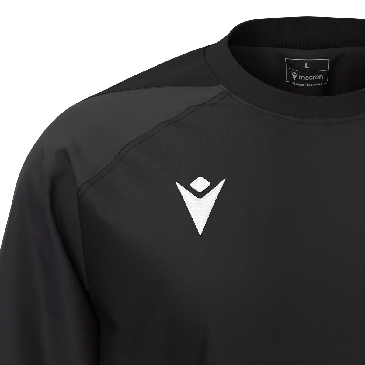 Macron Skarn Rugby Contact Top - Black