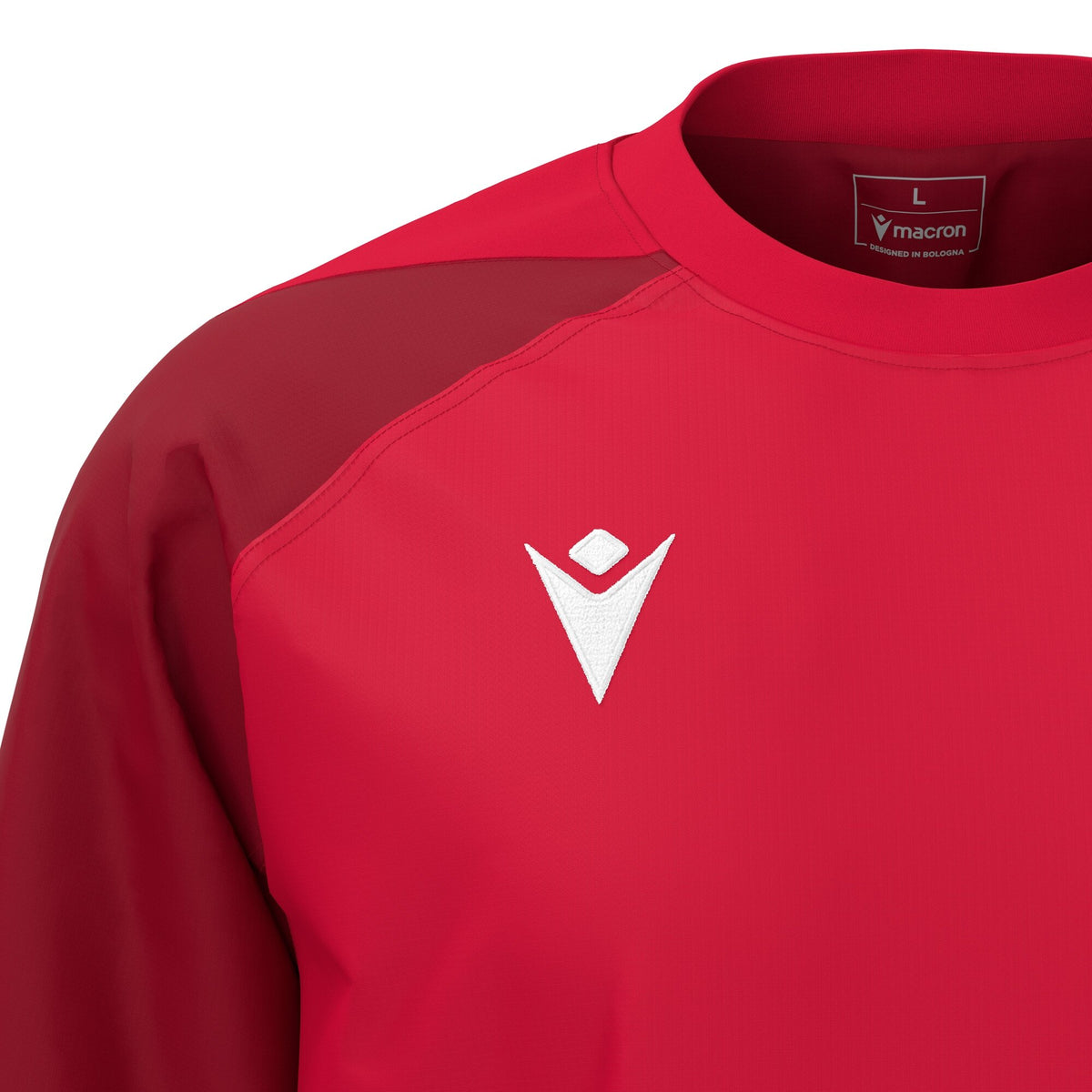 Macron Skarn Rugby Contact Top - Red